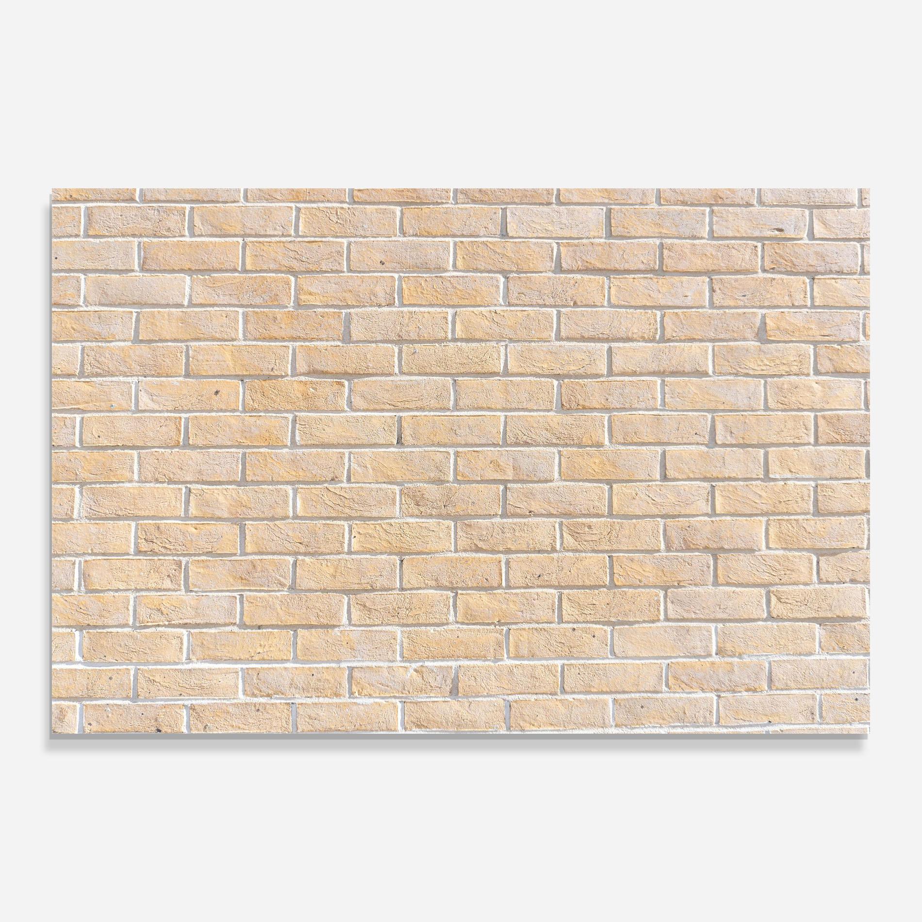 Стъклен панел за кухня Rough Bricks mockup 0