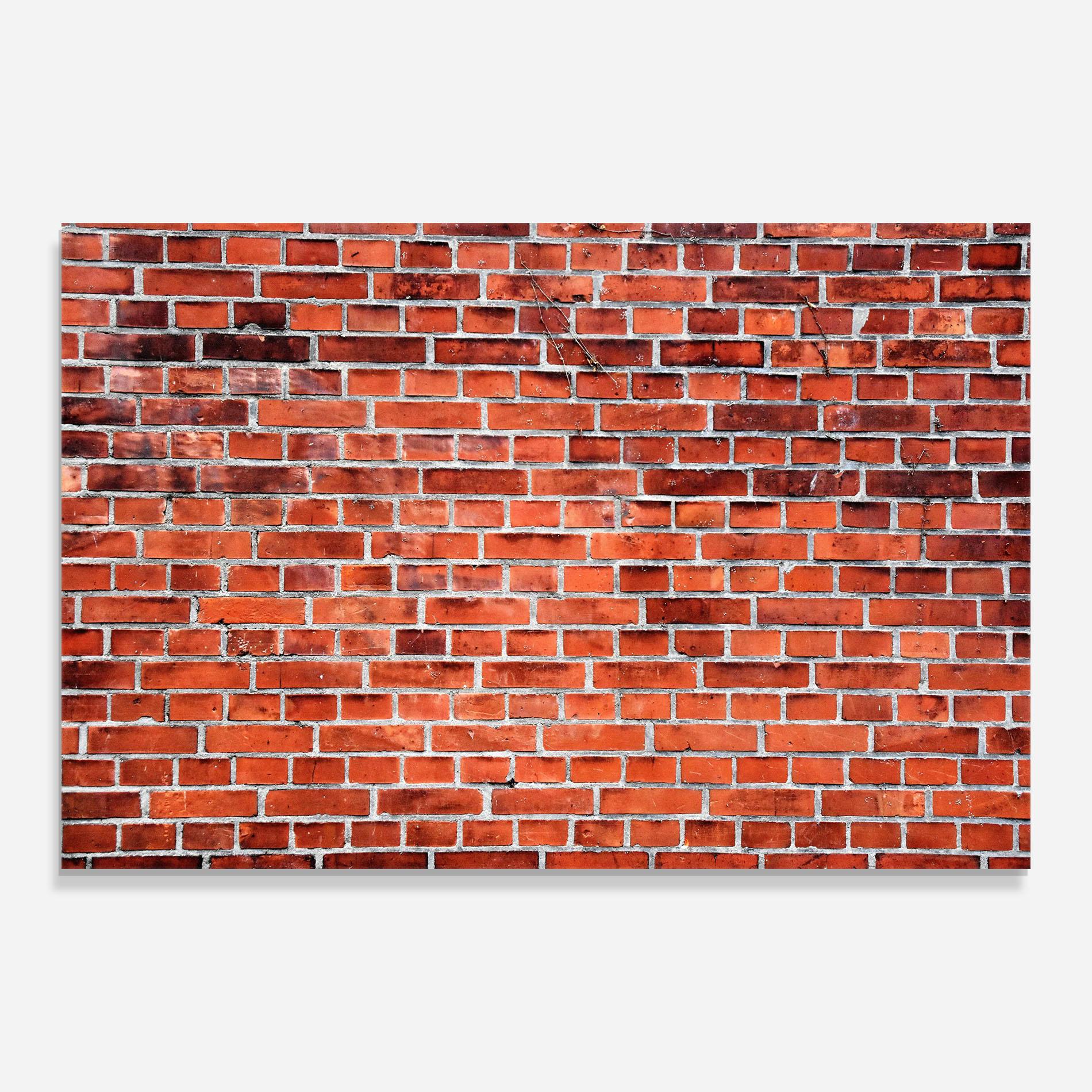 Стъклен панел за кухня Structure Bricks mockup 0