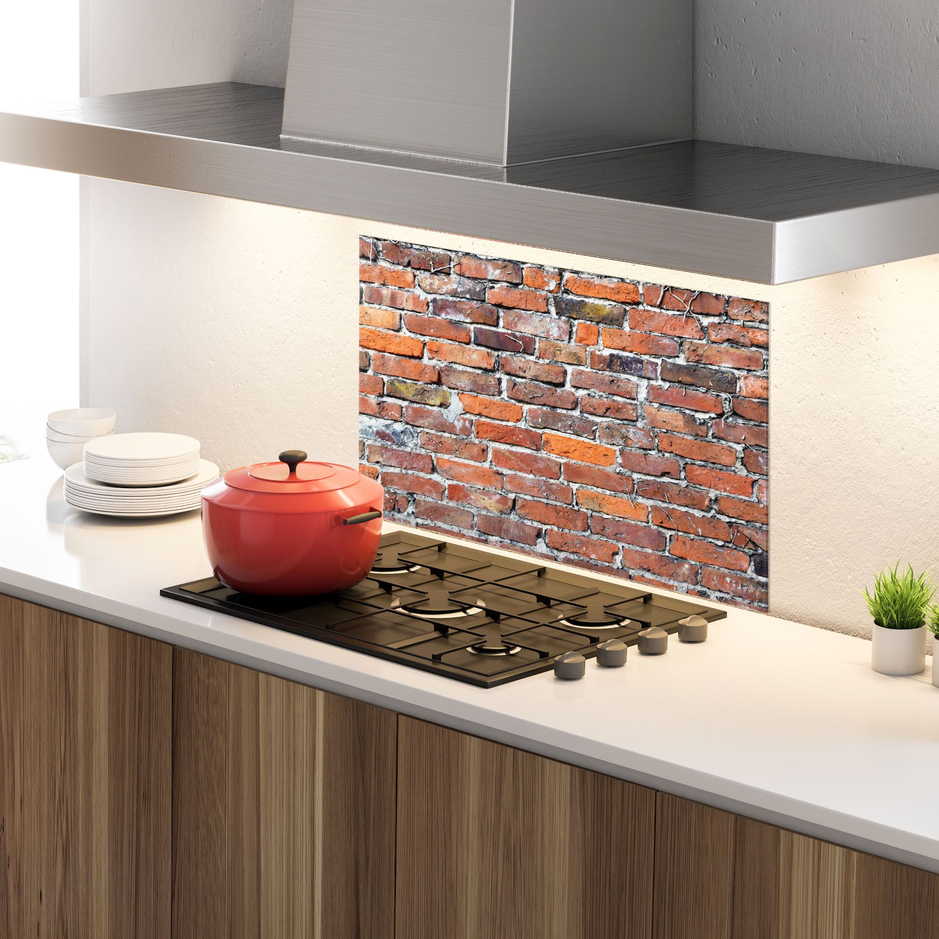 Aged Bricks mockup 4