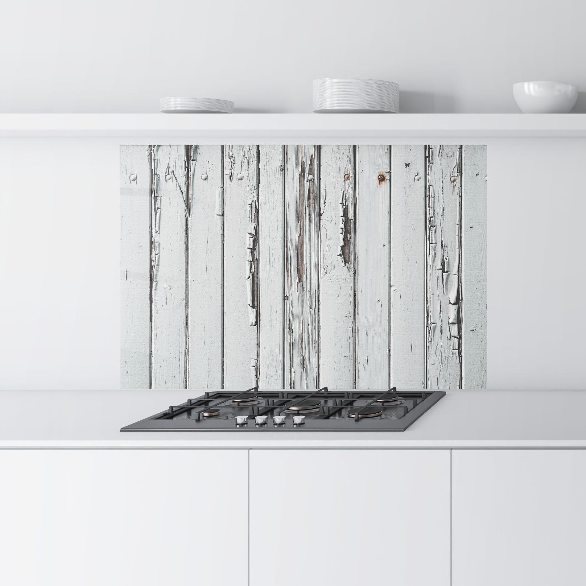 Стъклен панел за кухня Rusty Wood Panels mockup 9