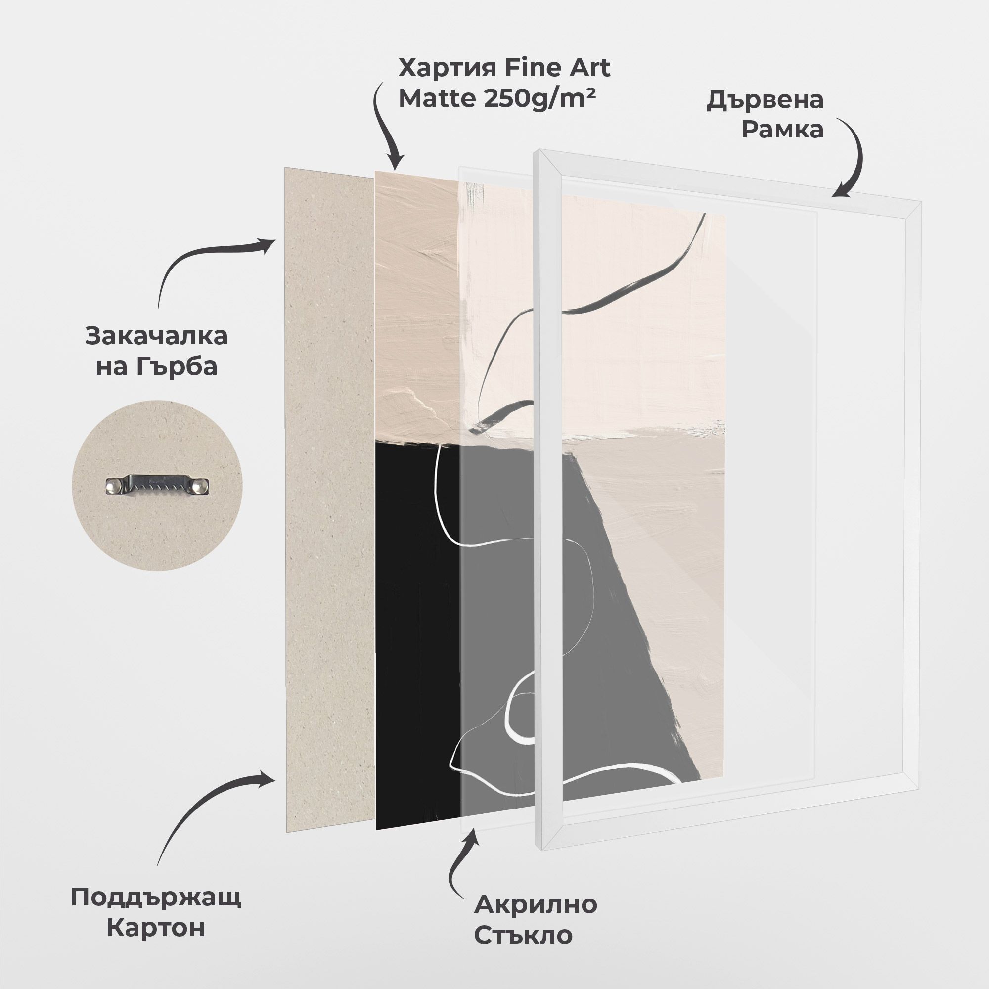 Black Brushstrokes mockup 1