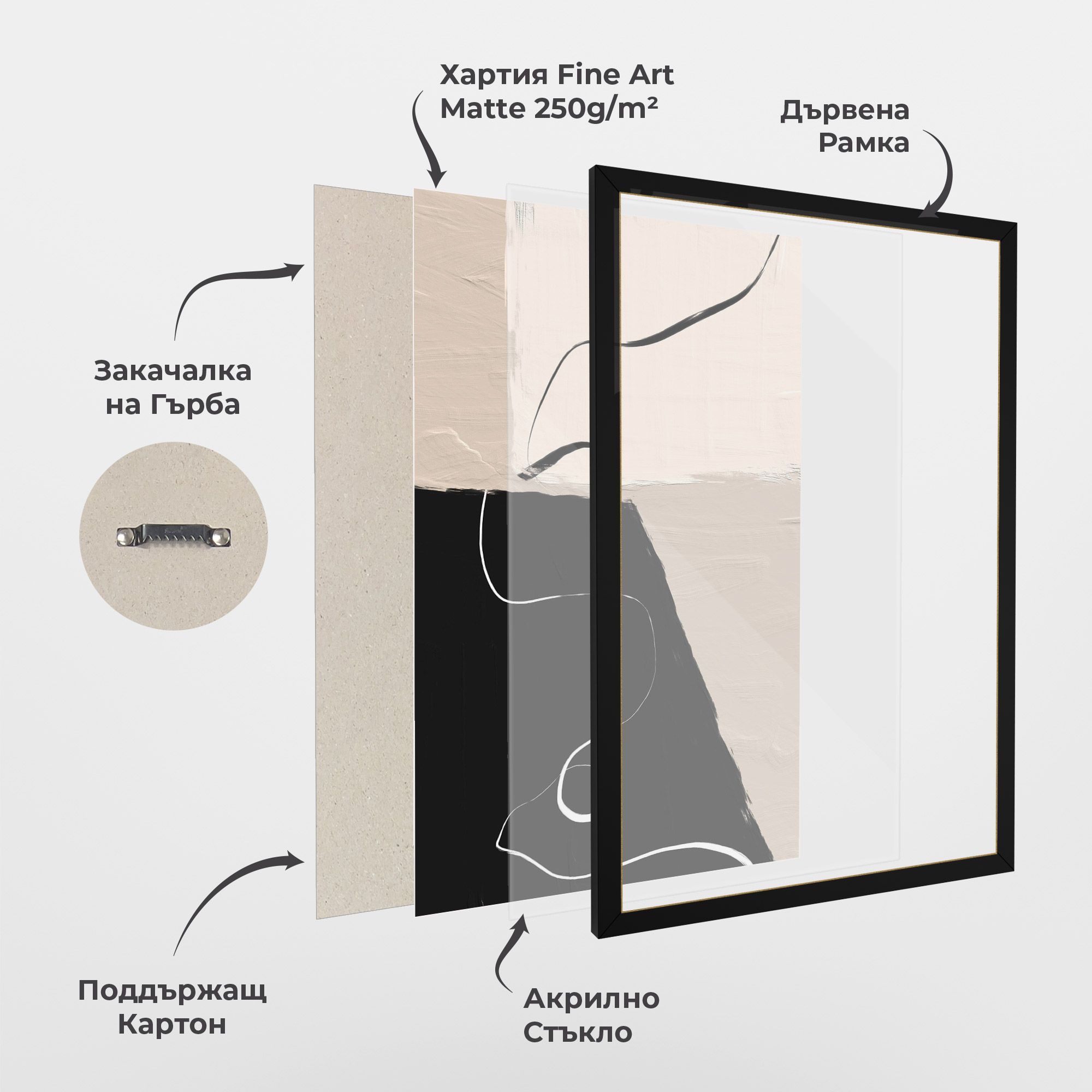 Black Brushstrokes mockup 1