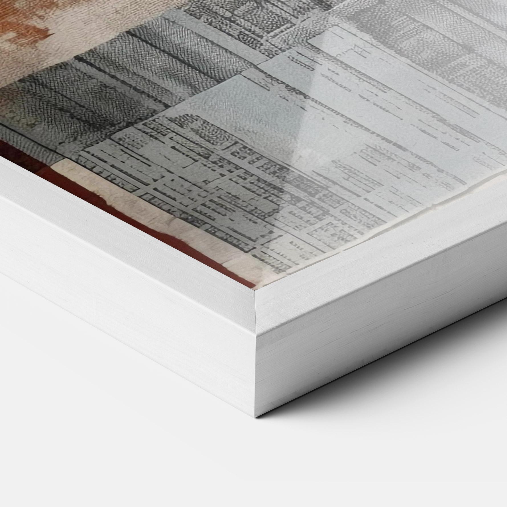 Рамкиран постер Abstract Painting mockup 3