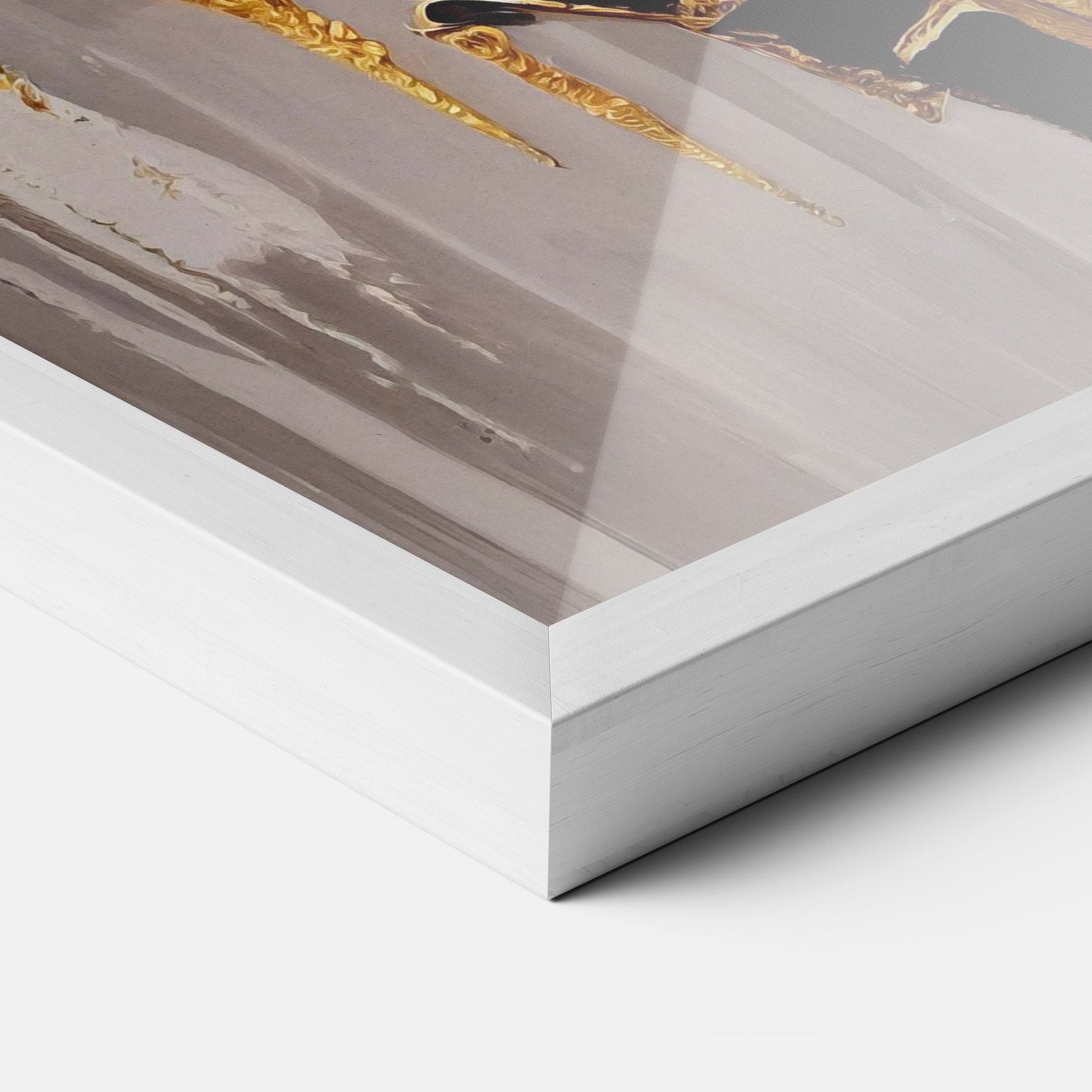 Balck With Gold Leafs mockup 3