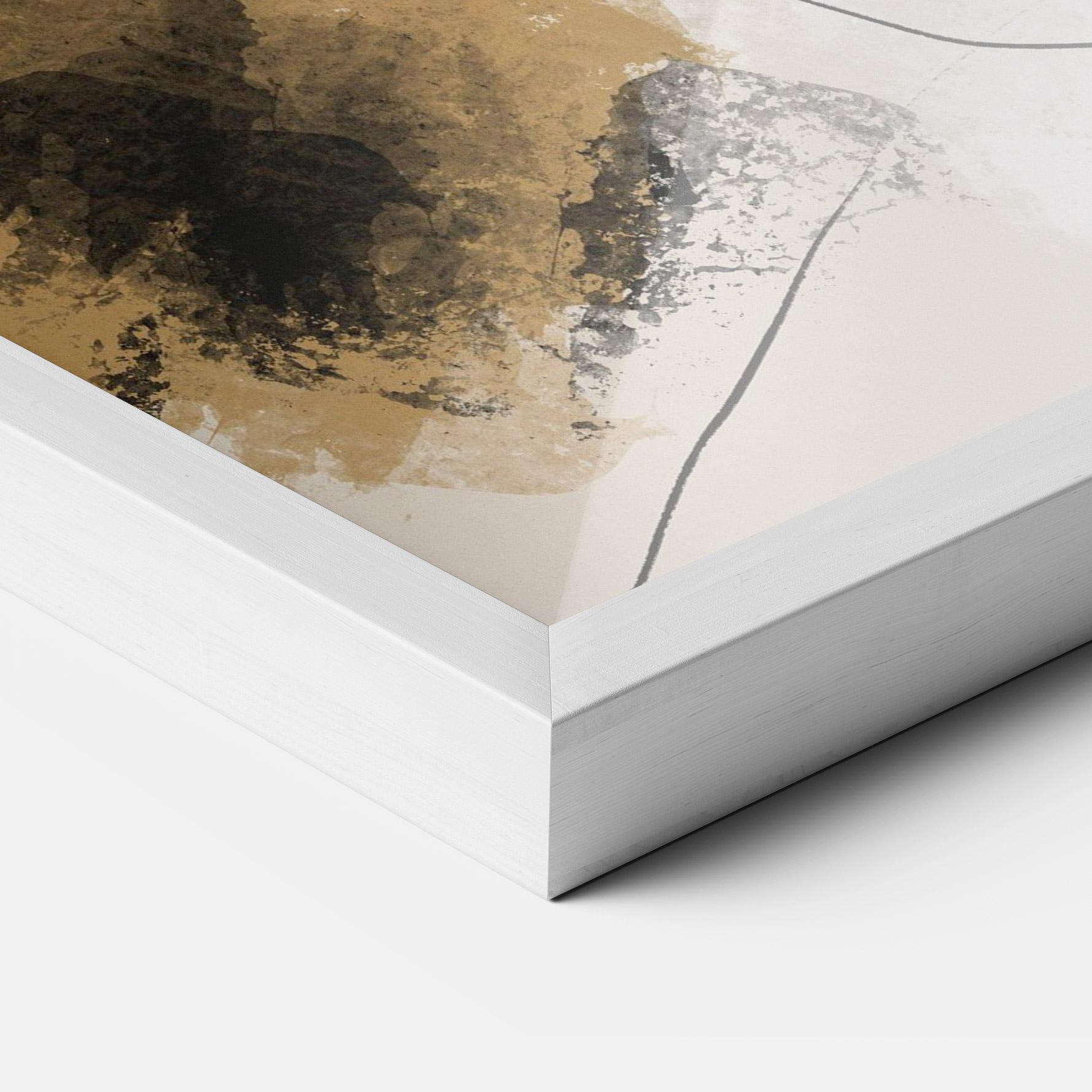 Рамкиран постер Unique Acrylic Paintings mockup 3