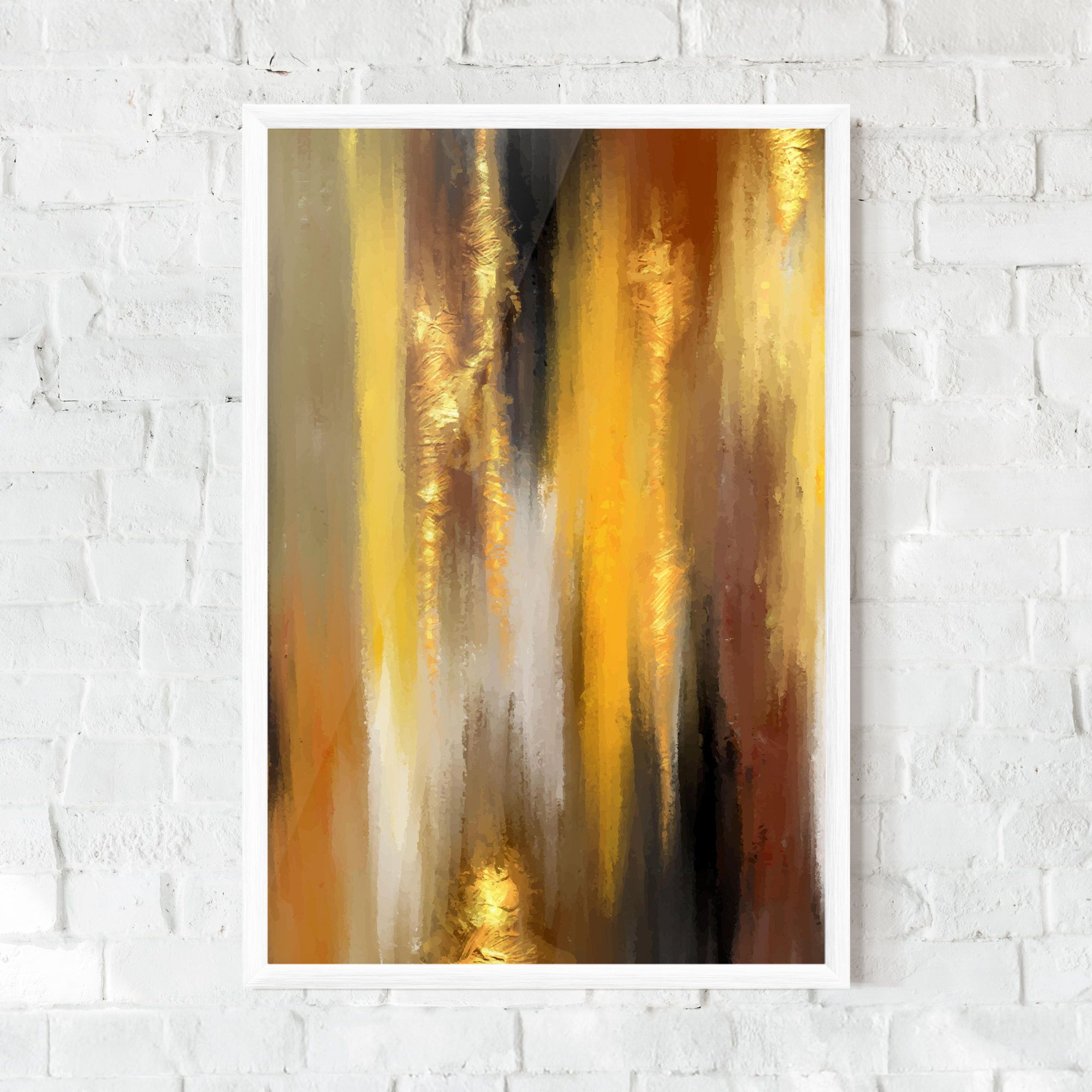 Golden Brown Art mockup 0