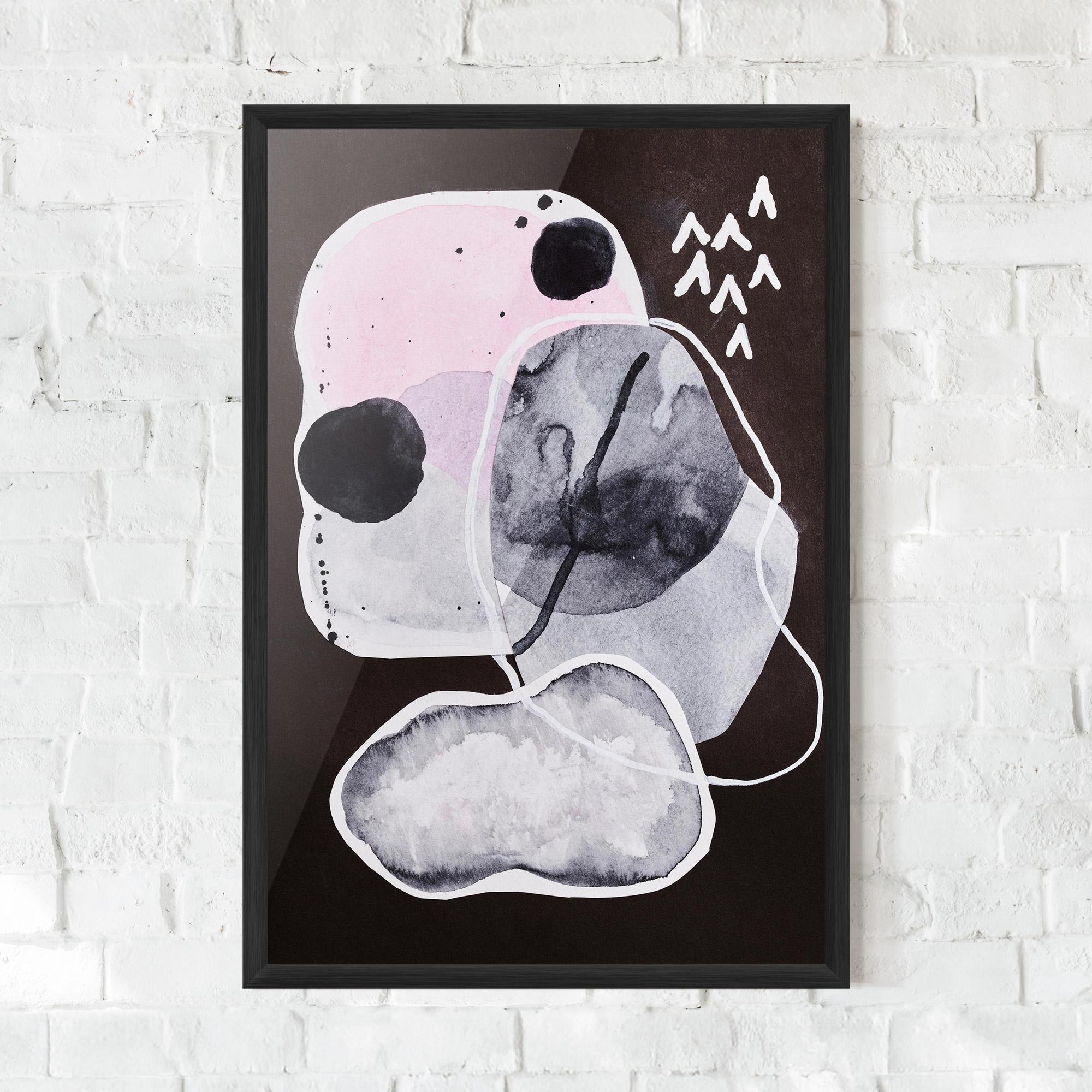 Рамкиран постер Abstract Collage mockup 0