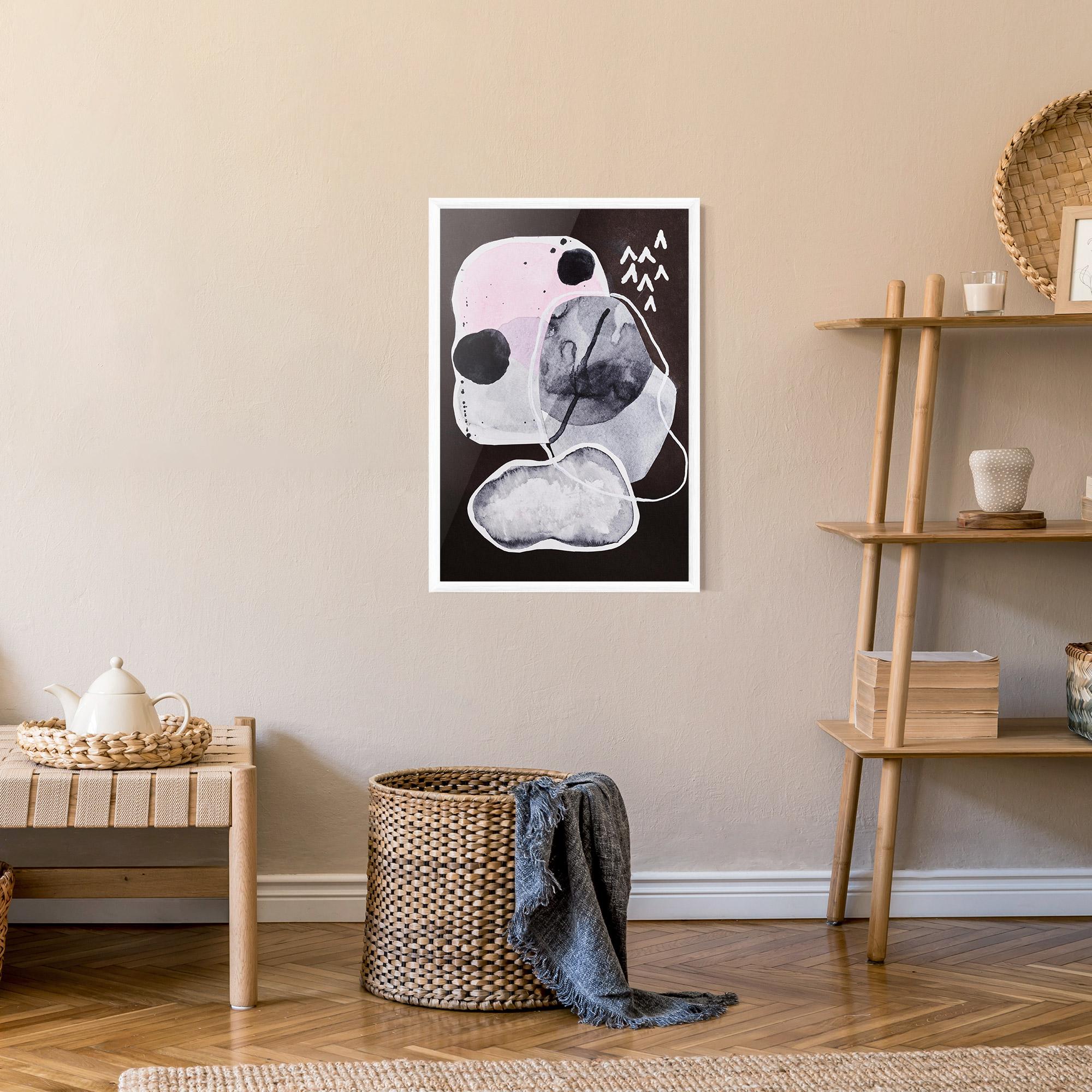 Рамкиран постер Abstract Collage mockup 9