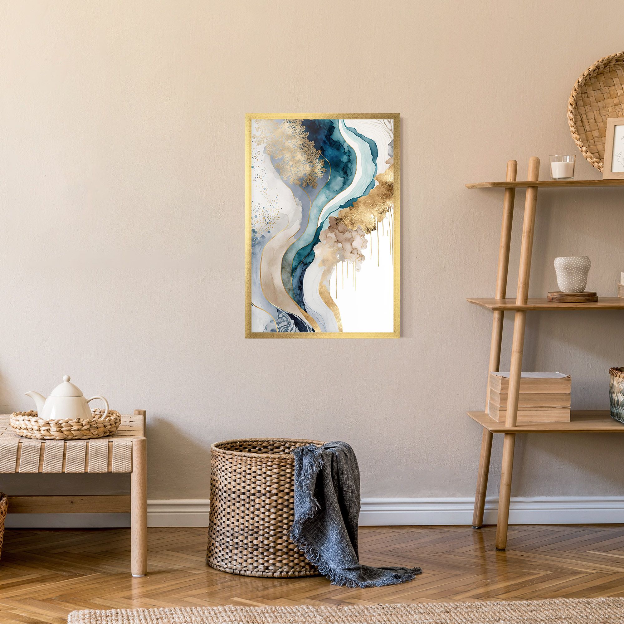 Light Blue Waves mockup 9