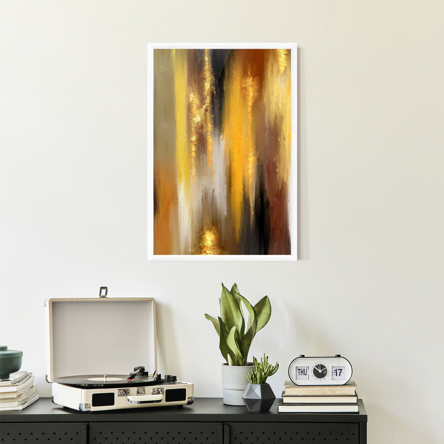 Golden Brown Art mockup 2