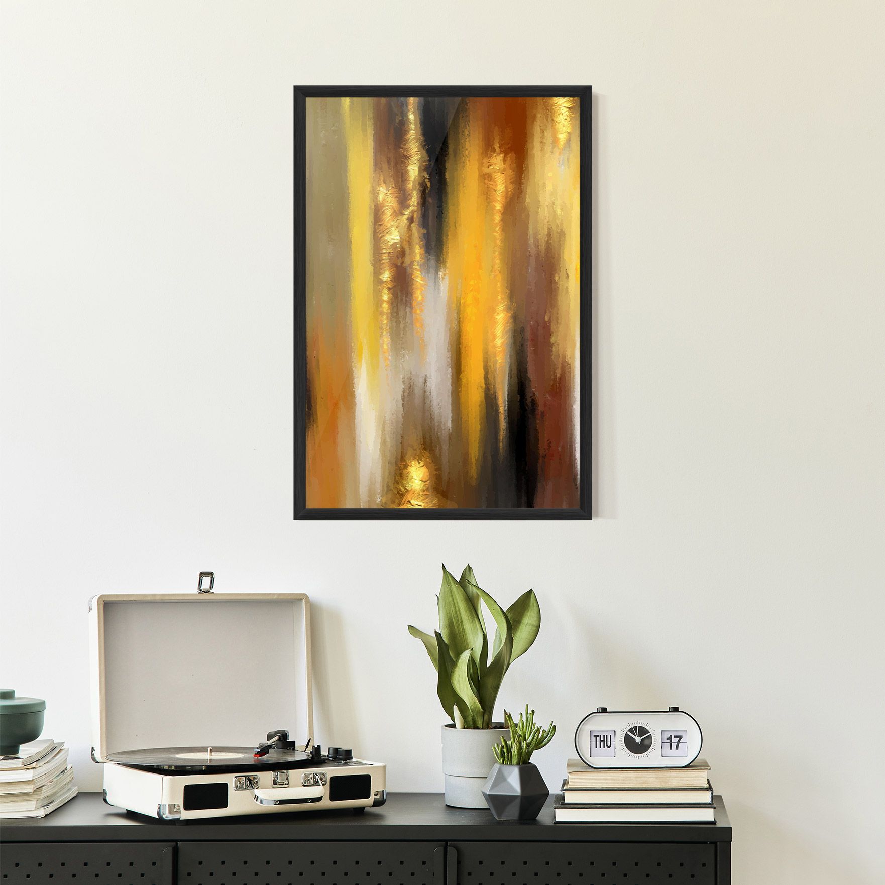 Golden Brown Art mockup 2