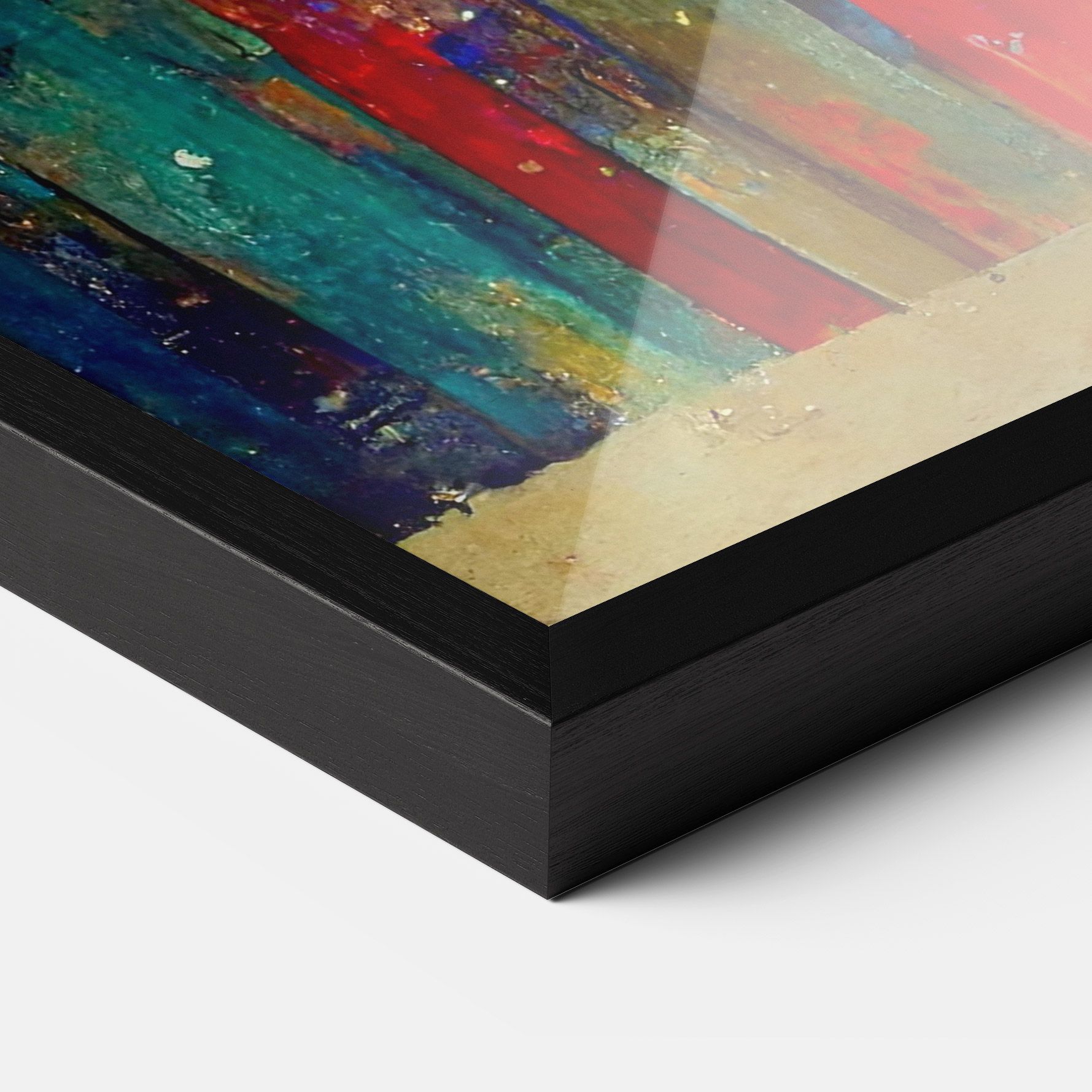 Black Lines On Yellow Light mockup 3