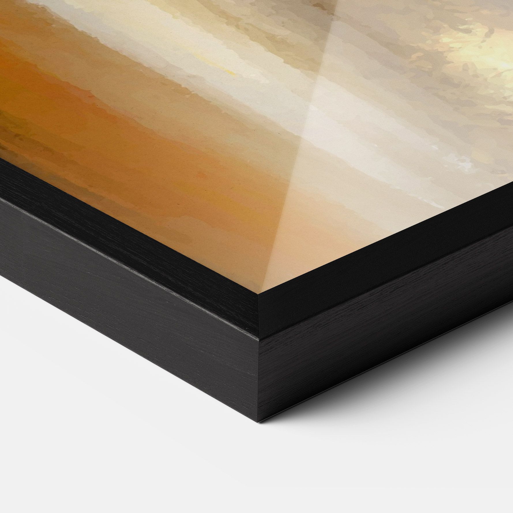 Golden Brown Art mockup 3