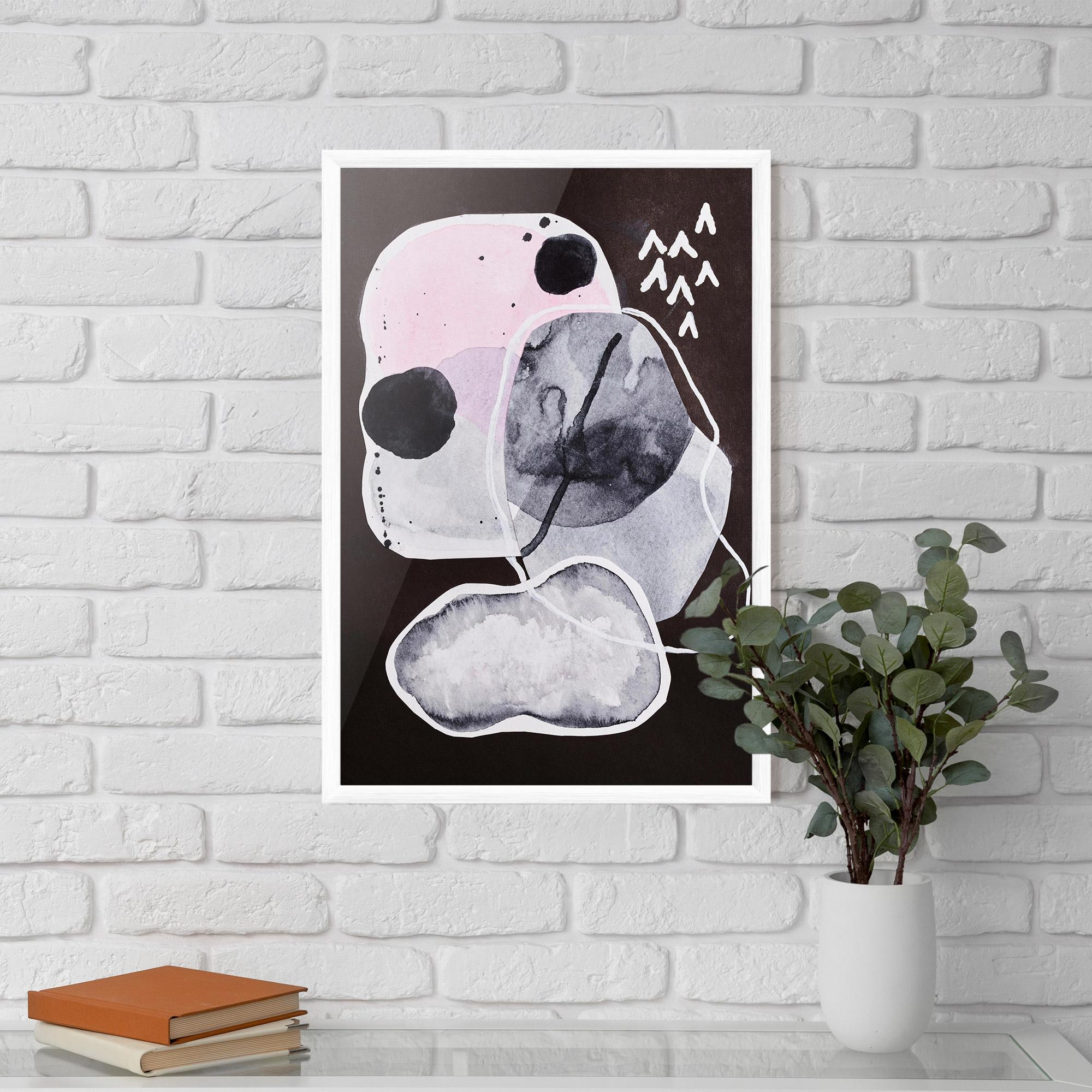 Рамкиран постер Abstract Collage mockup 5