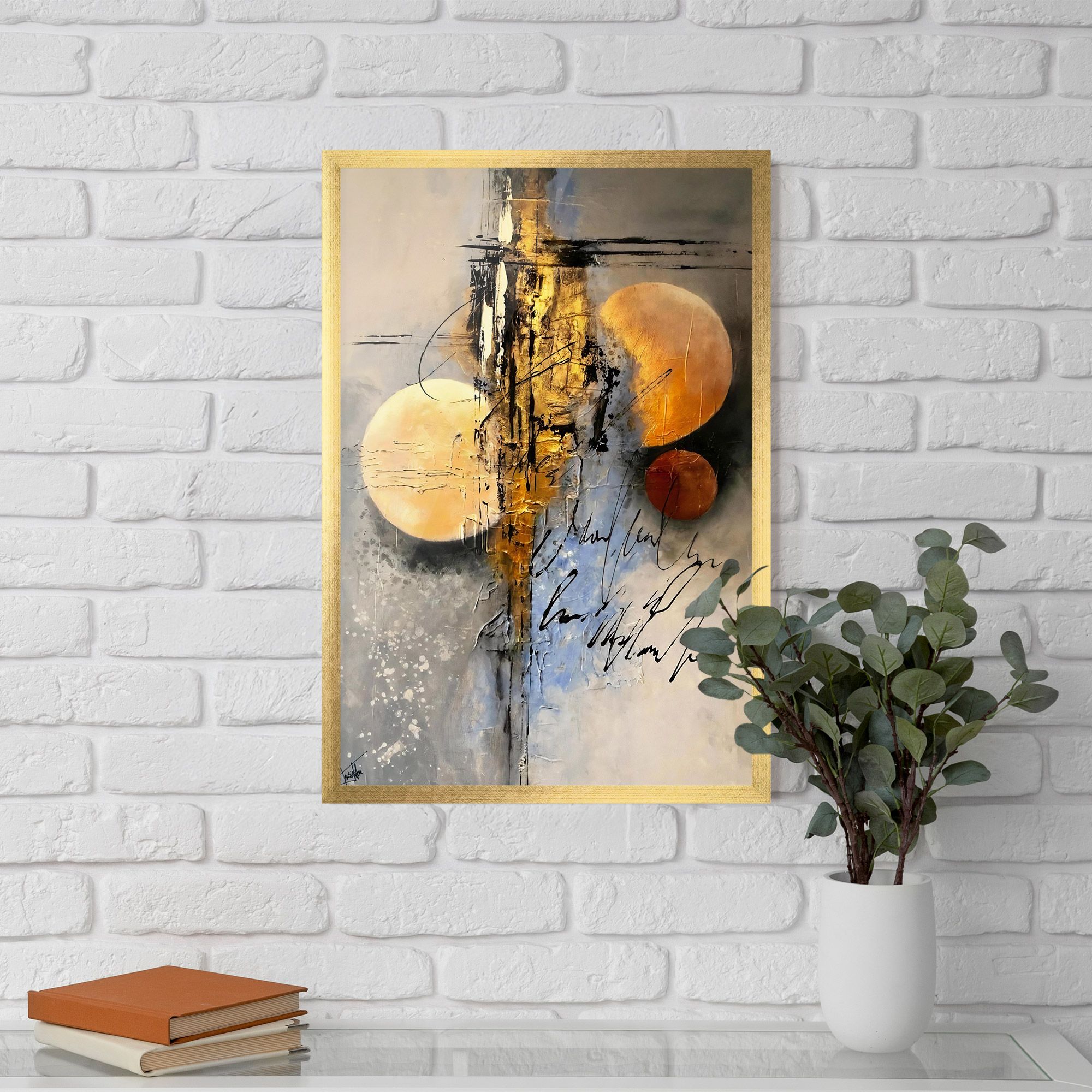 Abstract Moons mockup 5