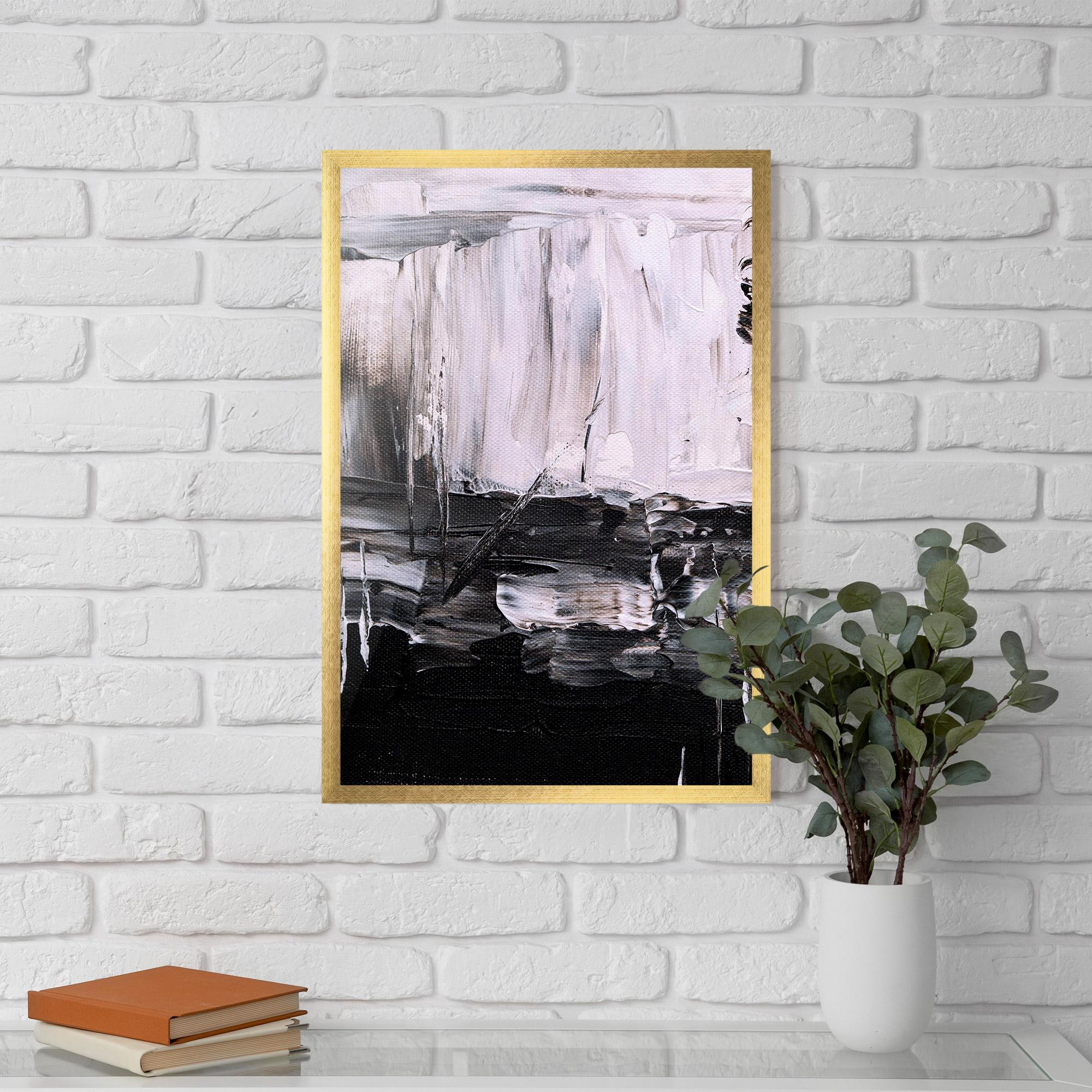 Рамкиран постер Abstract Paintings mockup 5
