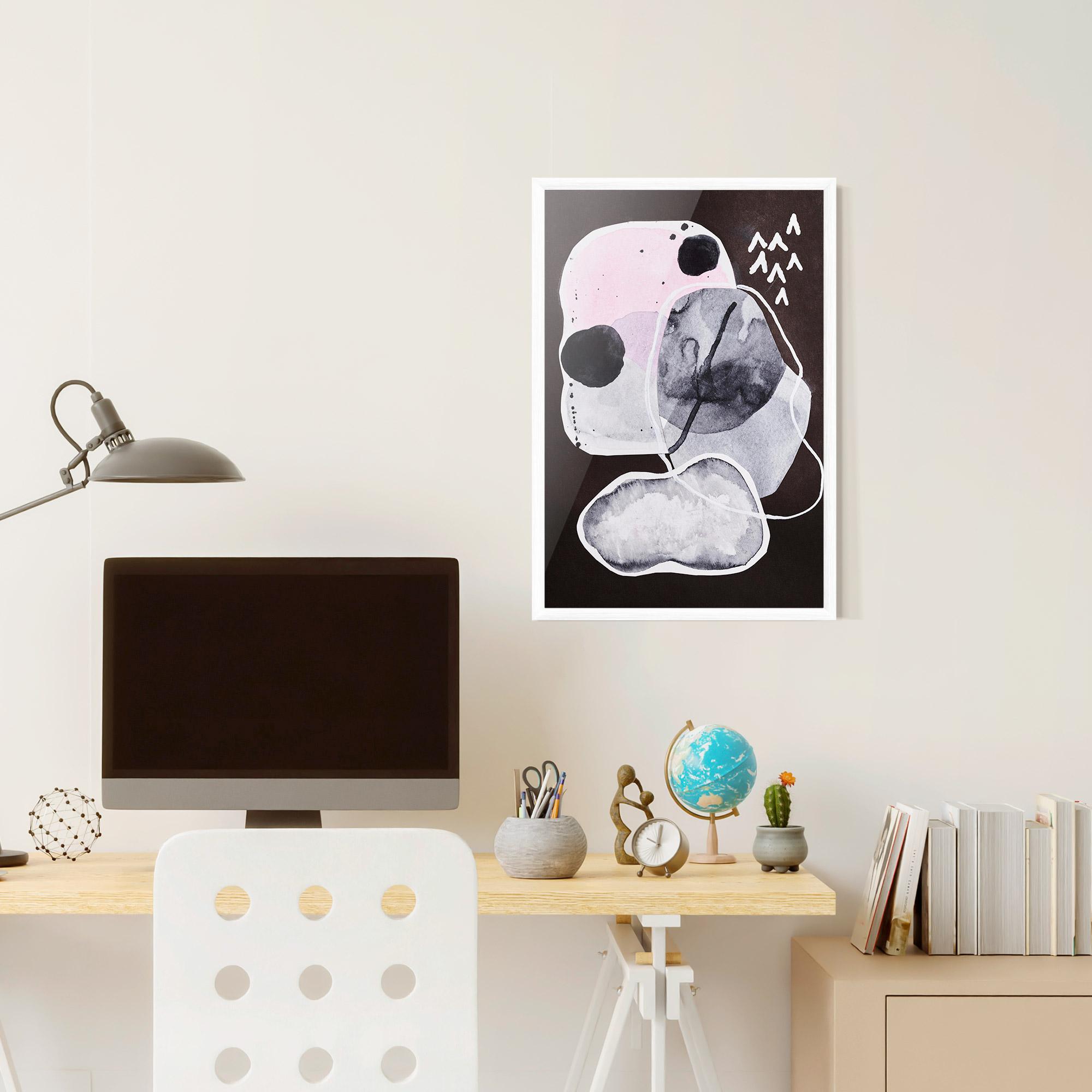 Рамкиран постер Abstract Collage mockup 6