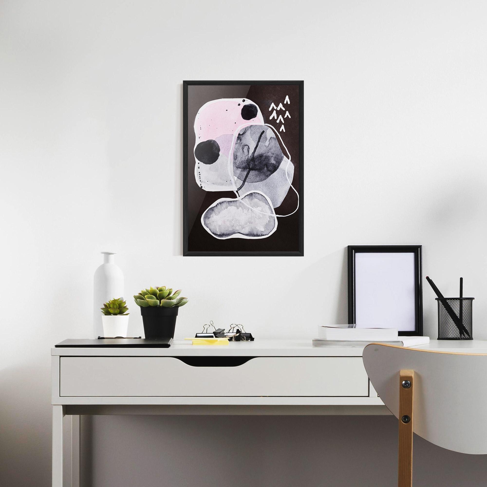 Рамкиран постер Abstract Collage mockup 7