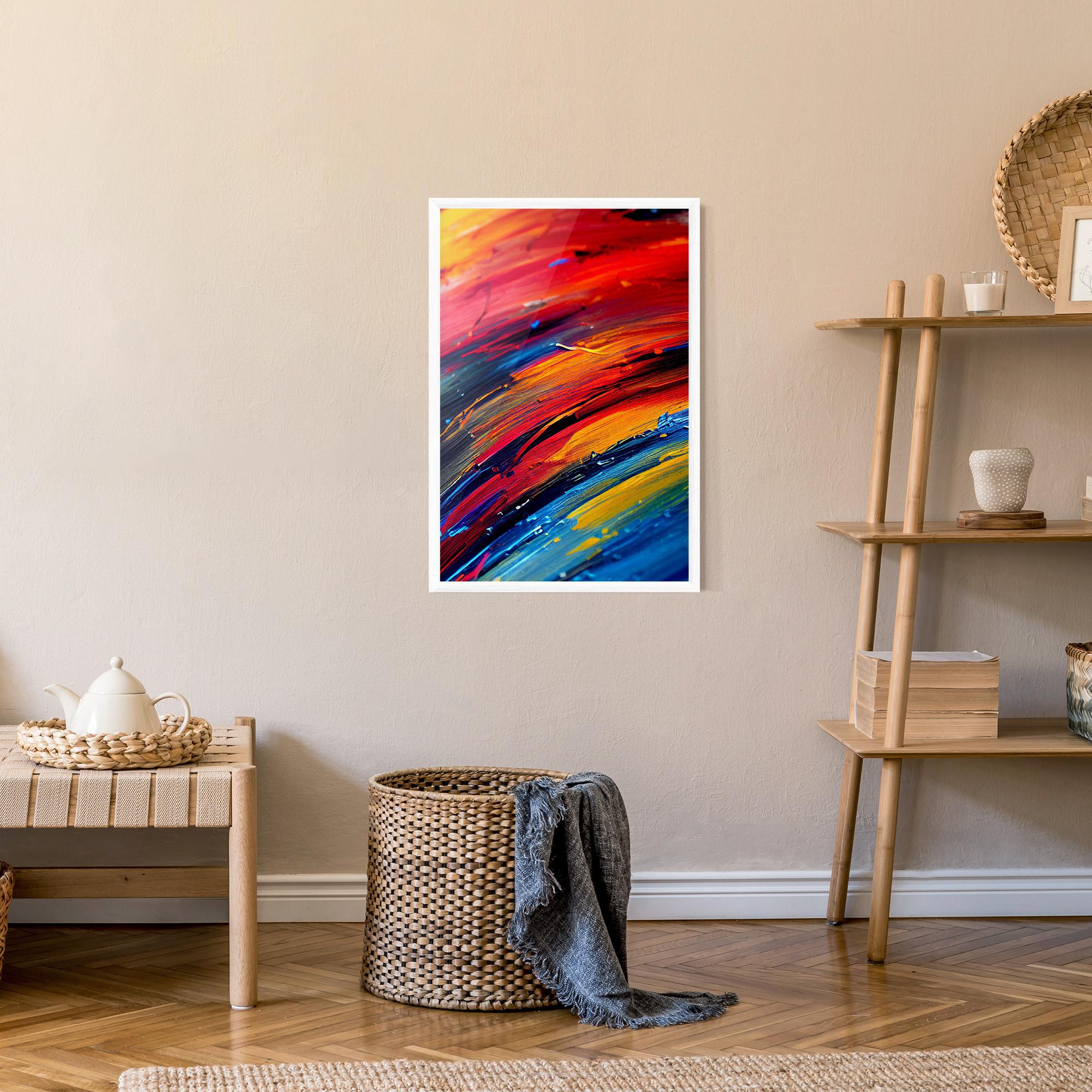 Рамкиран постер Horizontal Color Shot mockup 9