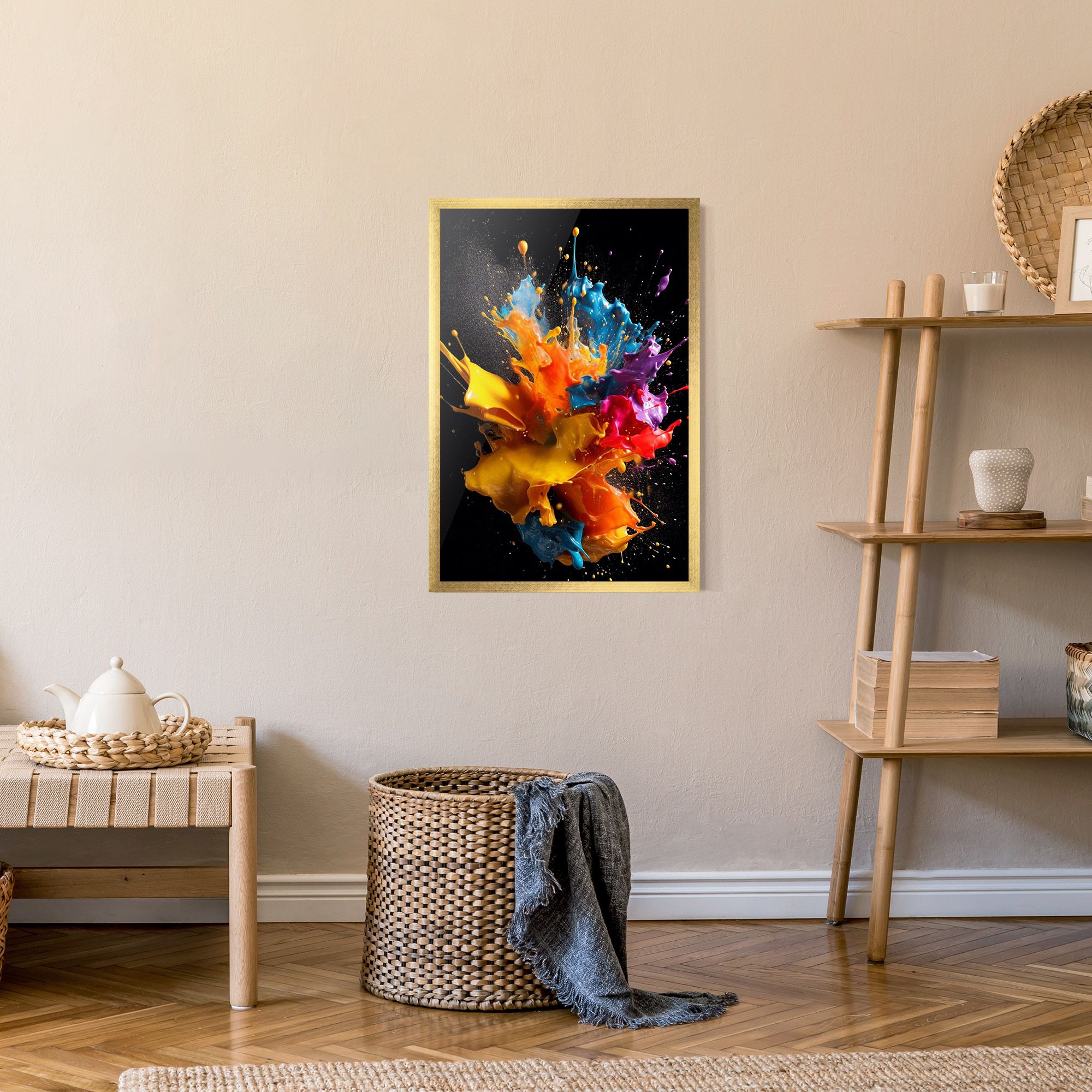 Colors Splashing mockup 9