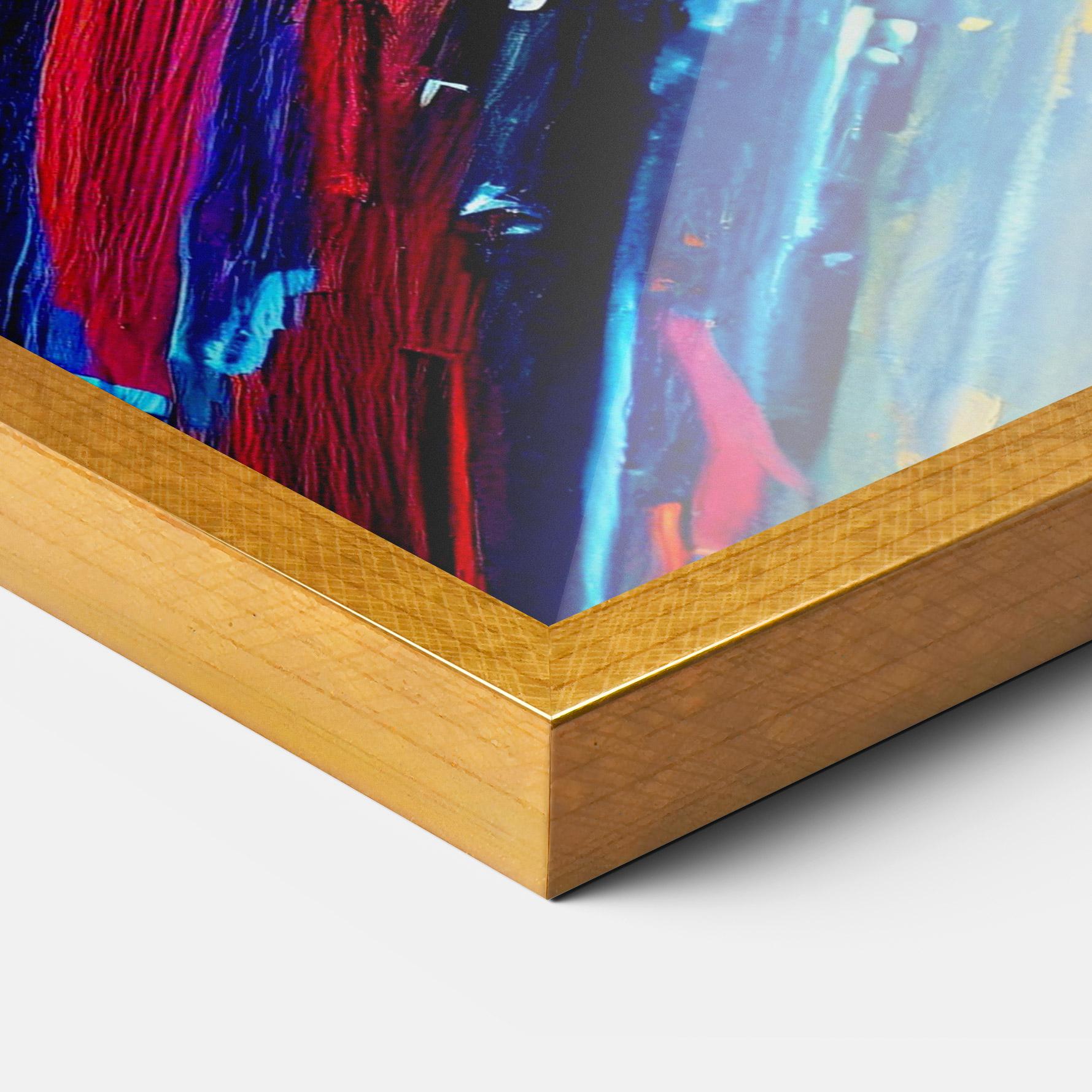 Рамкиран постер Horizontal Color Shot mockup 3