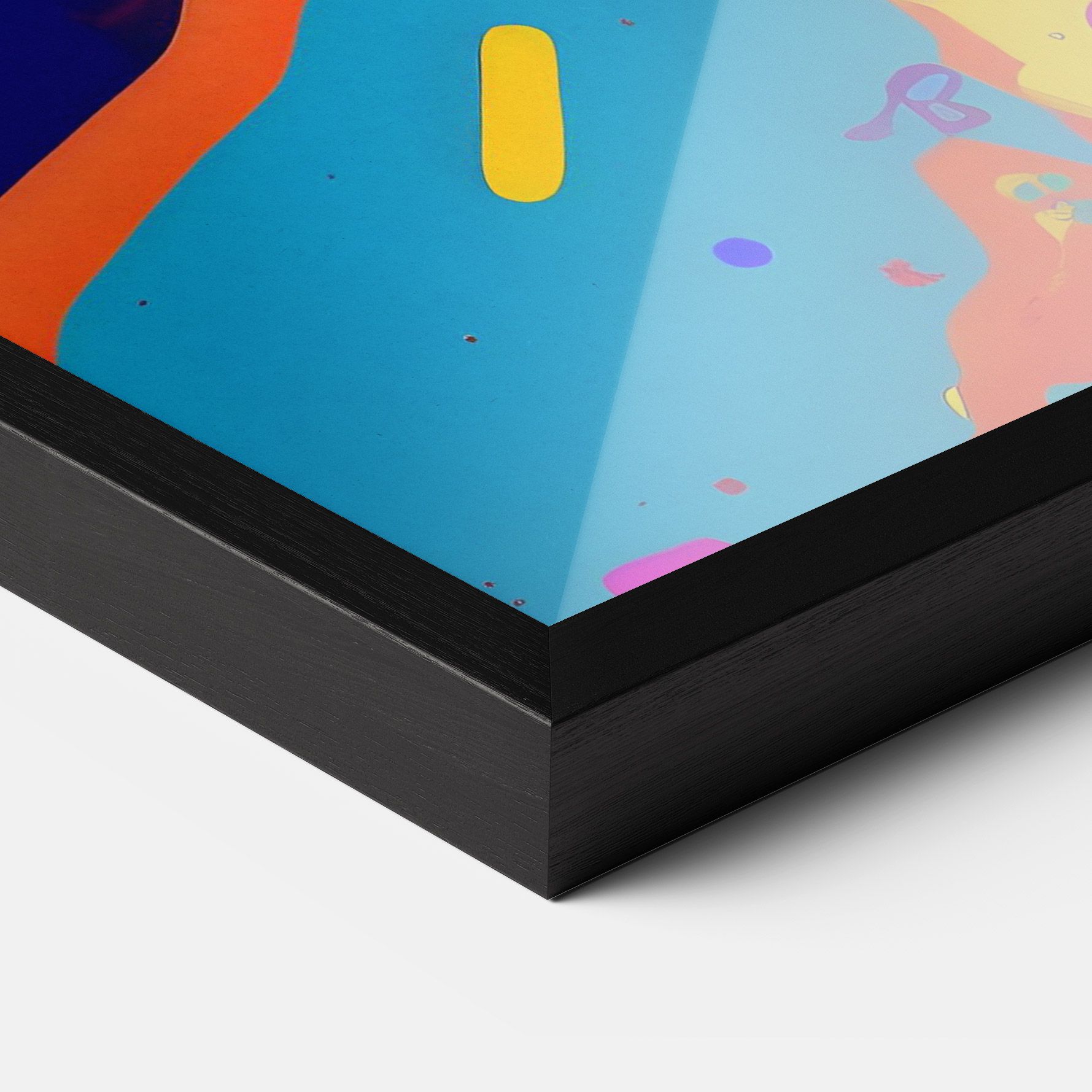 Abstract Color Work mockup 3