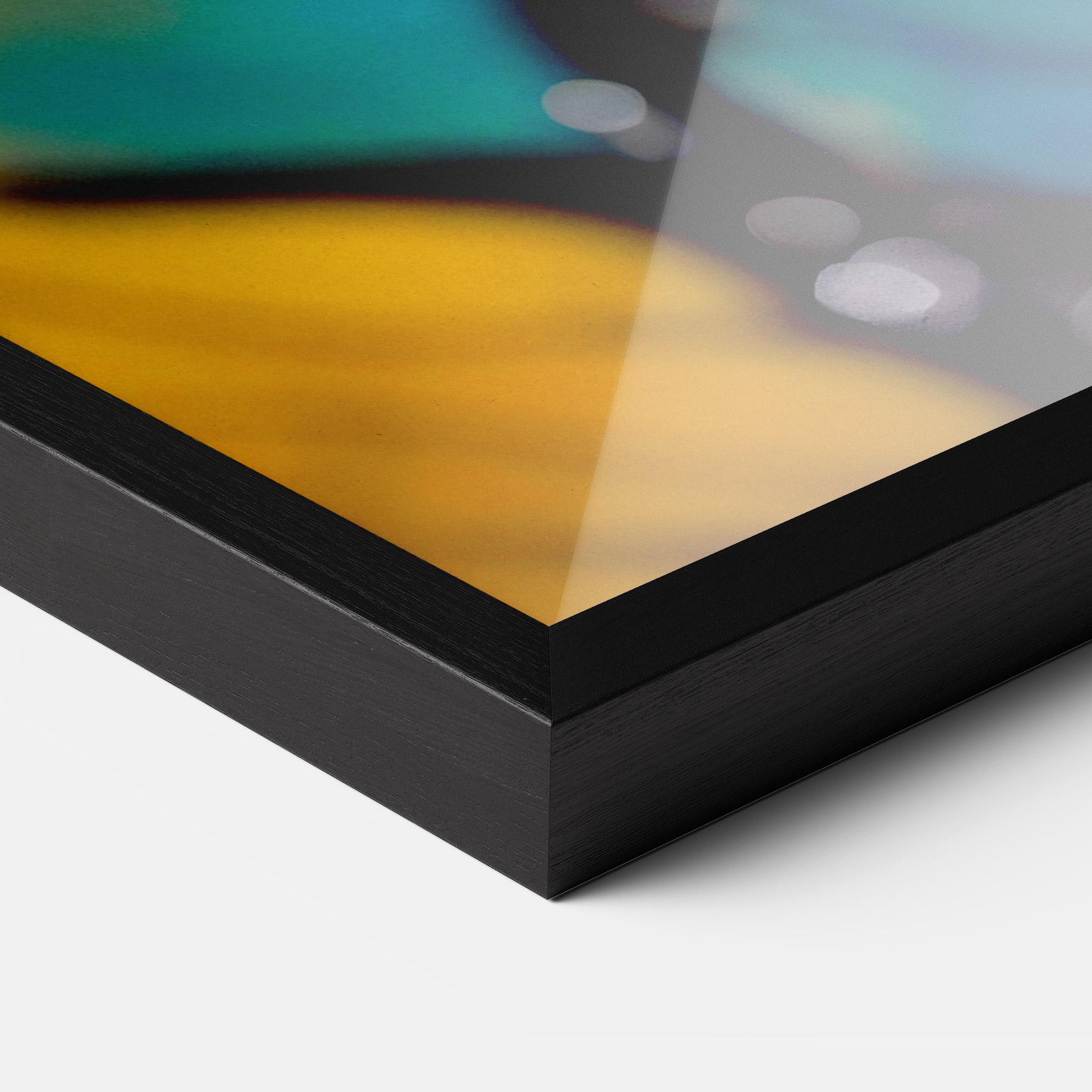 Рамкиран постер Beautiful Colorful Epoxy mockup 3