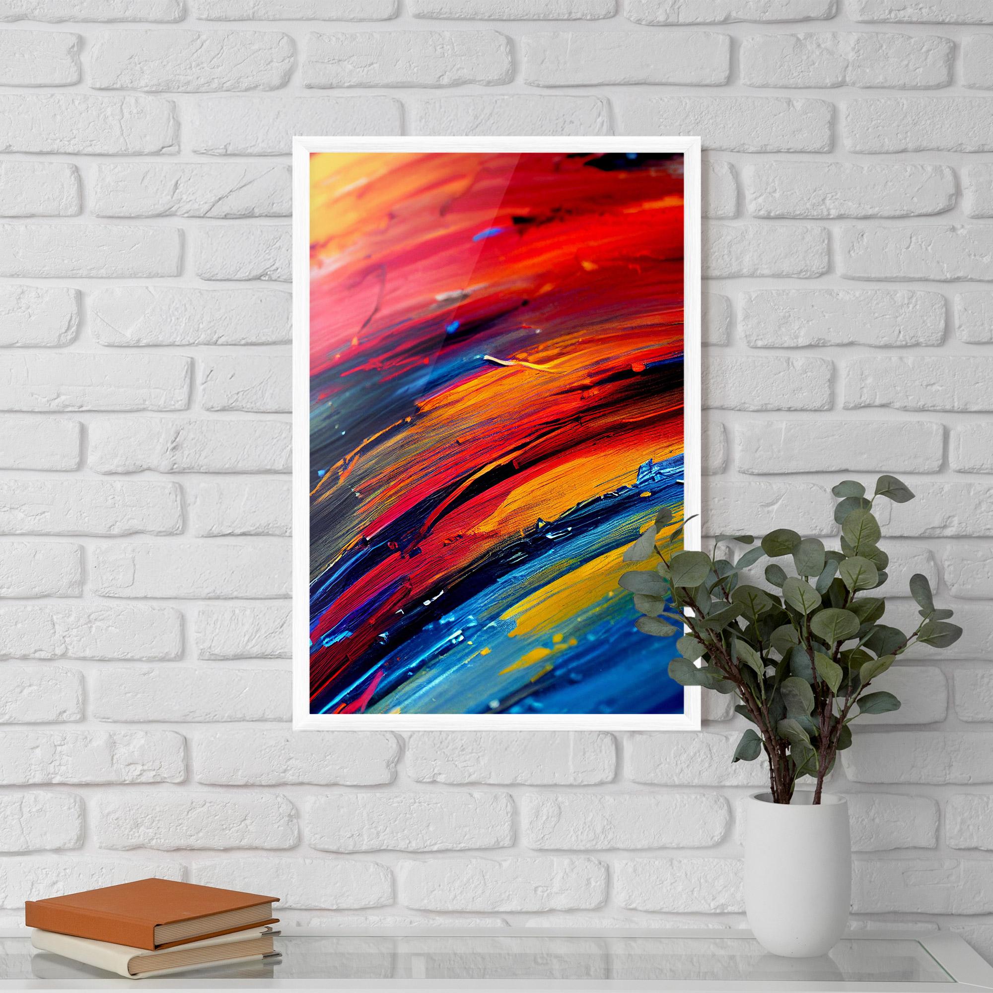 Рамкиран постер Horizontal Color Shot mockup 5