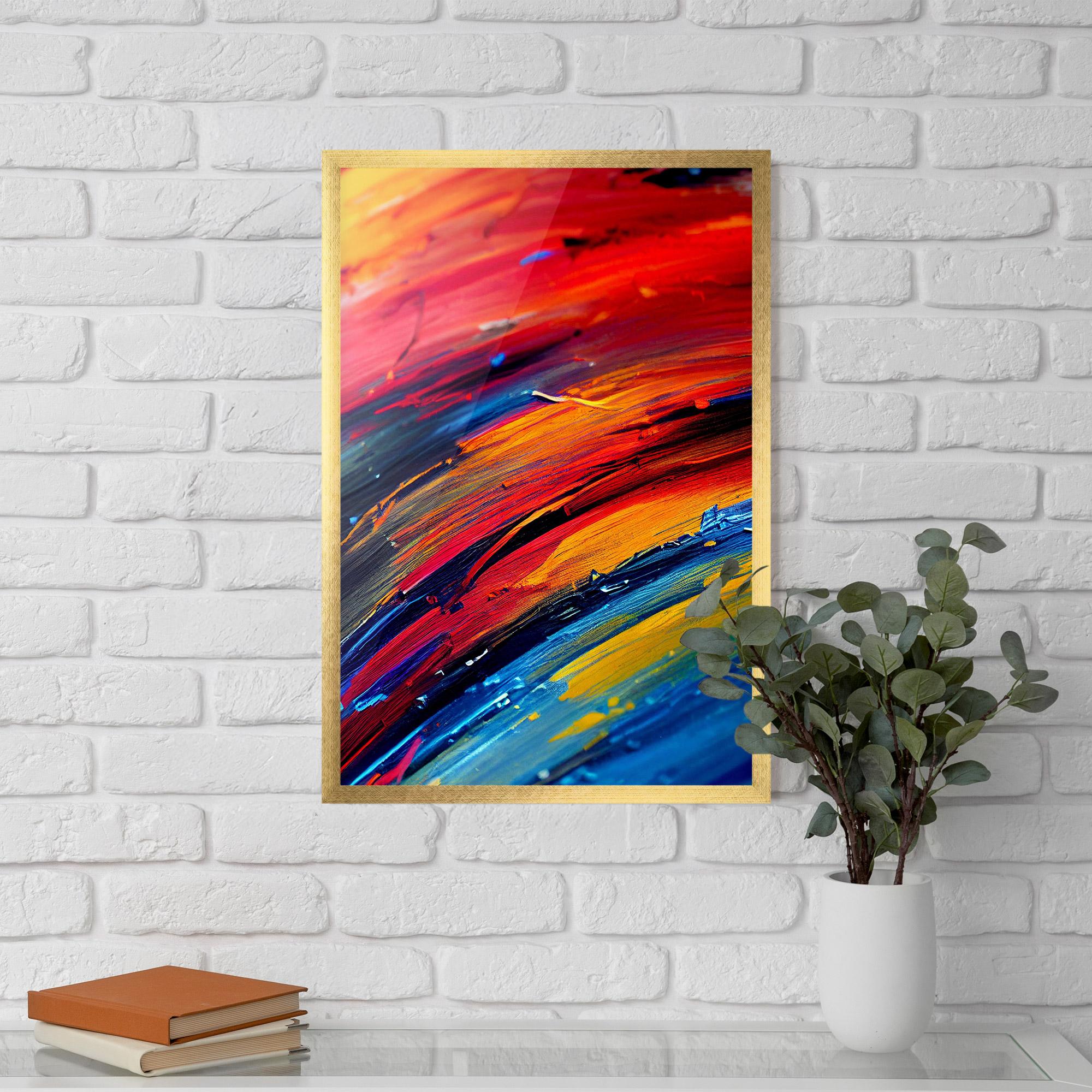 Рамкиран постер Horizontal Color Shot mockup 5