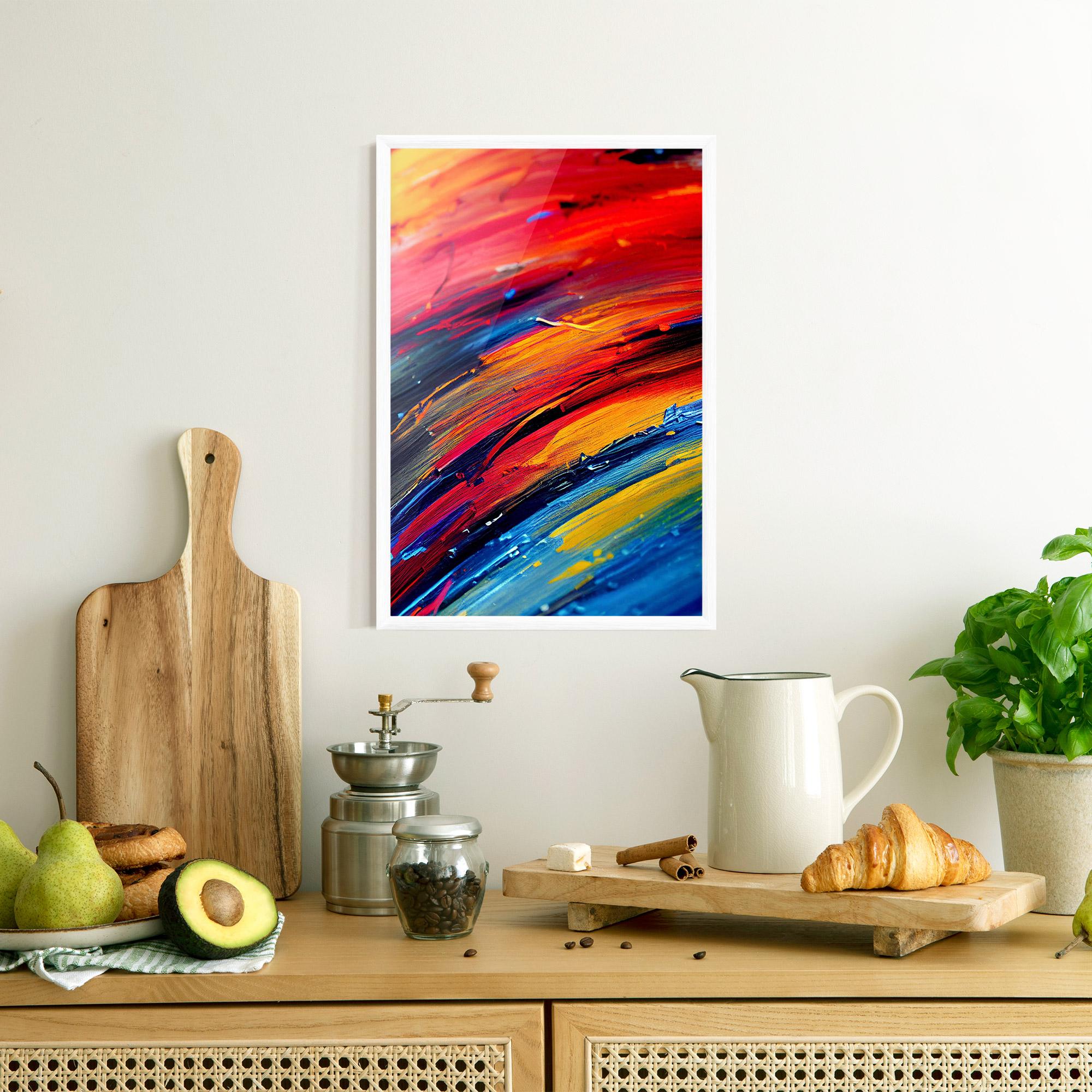 Рамкиран постер Horizontal Color Shot mockup 8