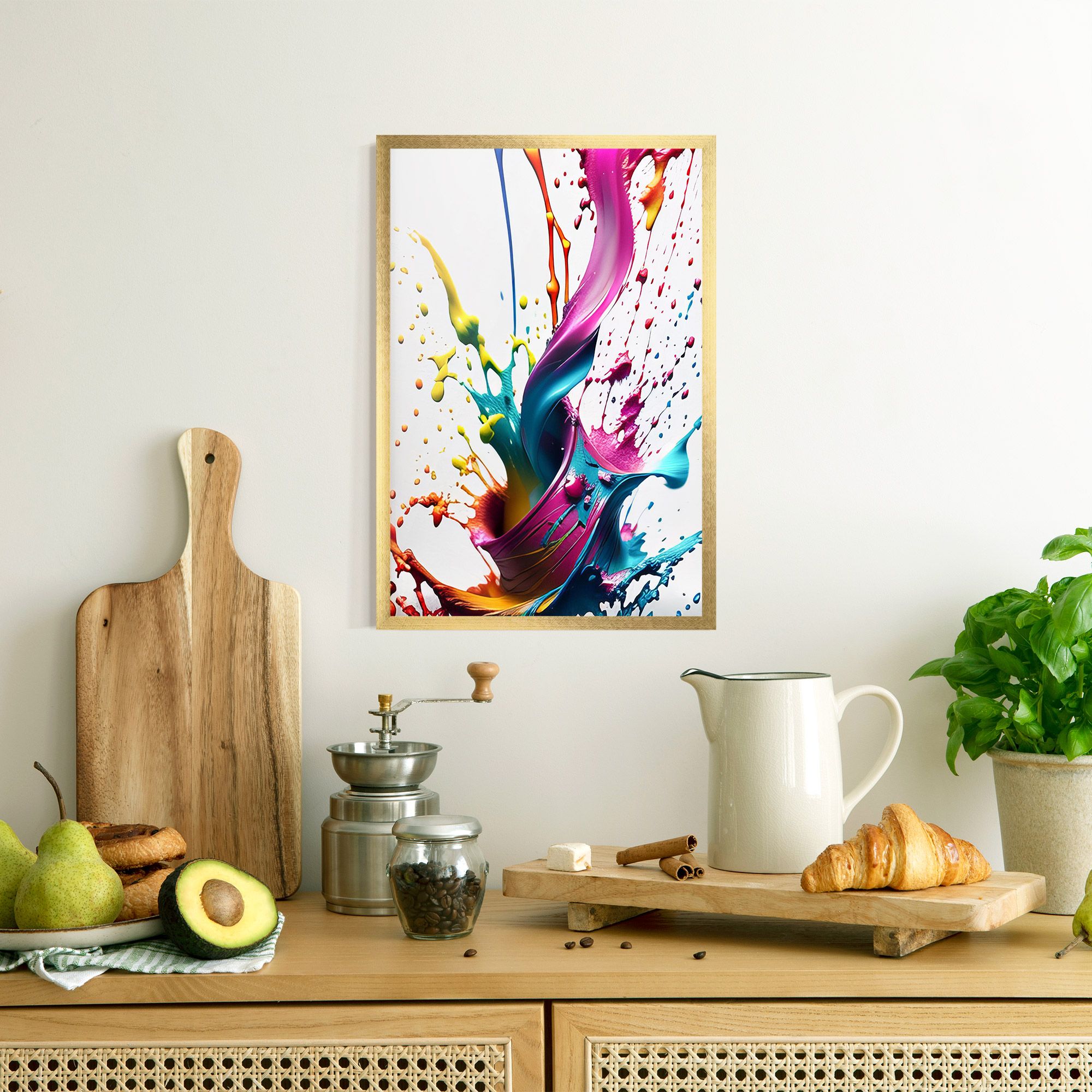 Purple Blue Splash mockup 8