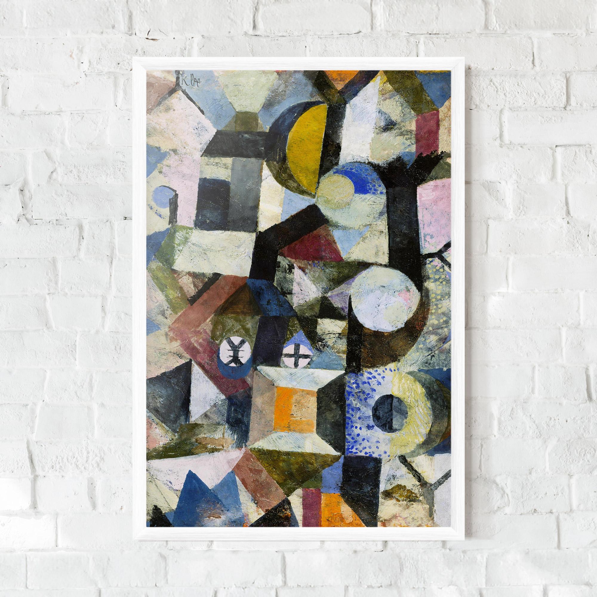 Рамкиран постер Abstract Geometric mockup 0