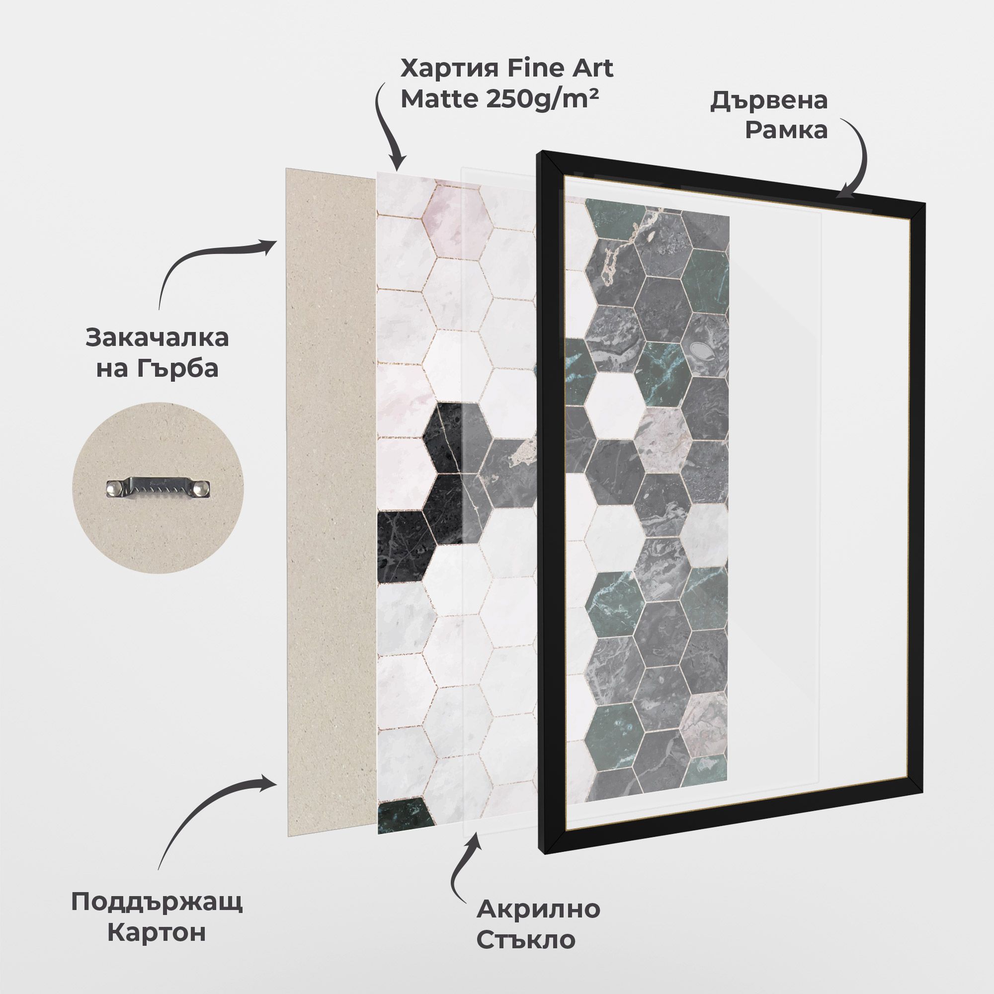 Green Hexagon mockup 1