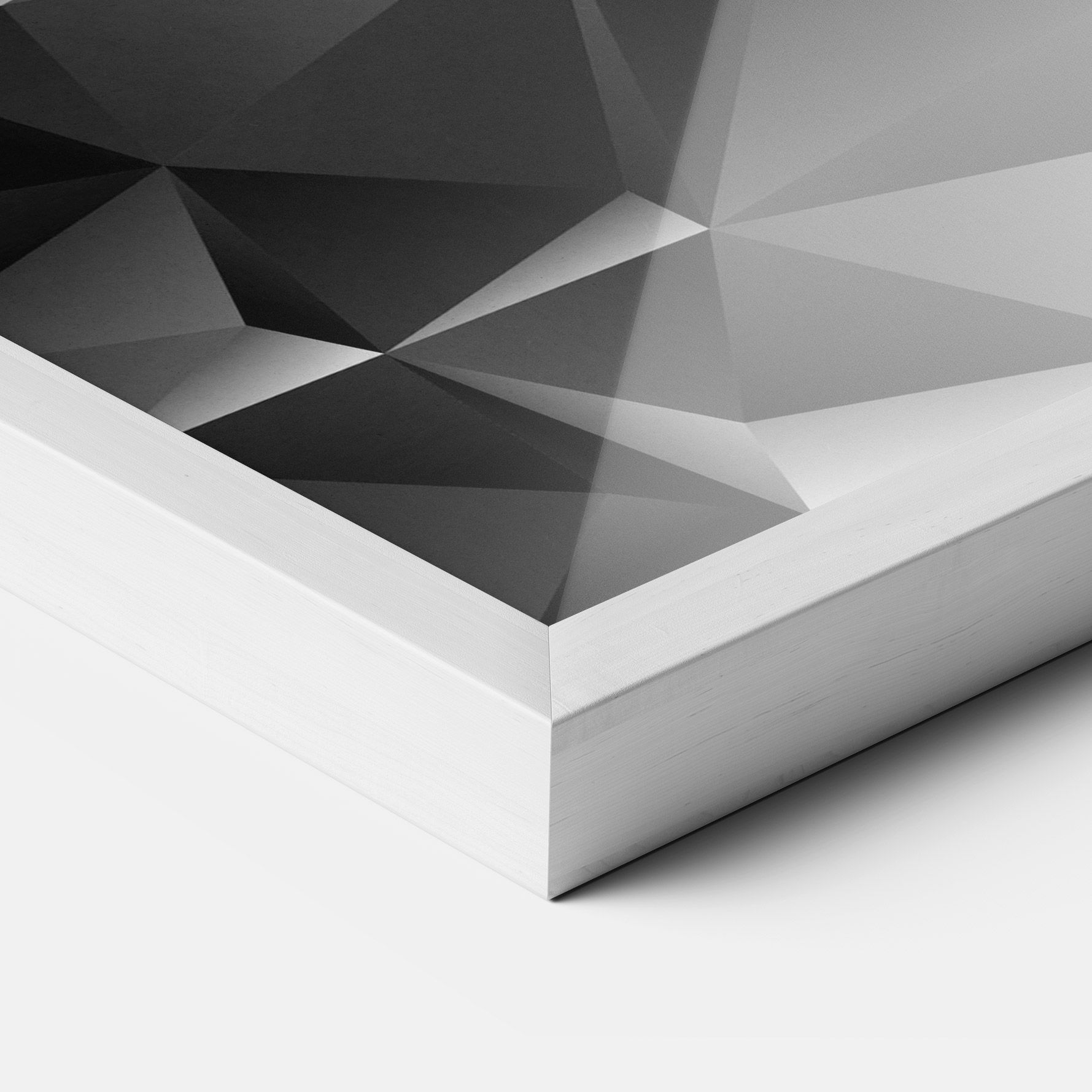 Black Triangle Pattern mockup 3