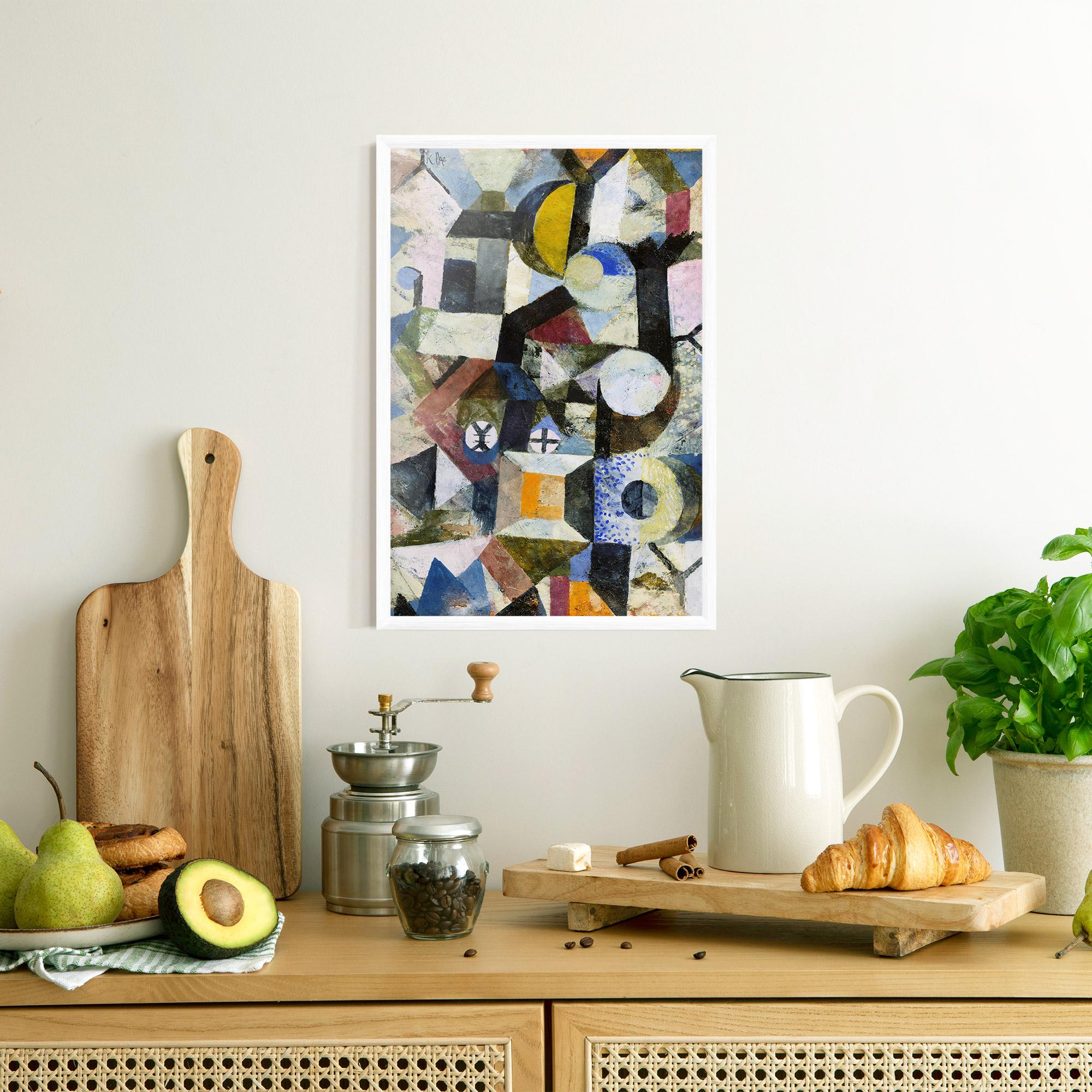 Рамкиран постер Abstract Geometric mockup 8