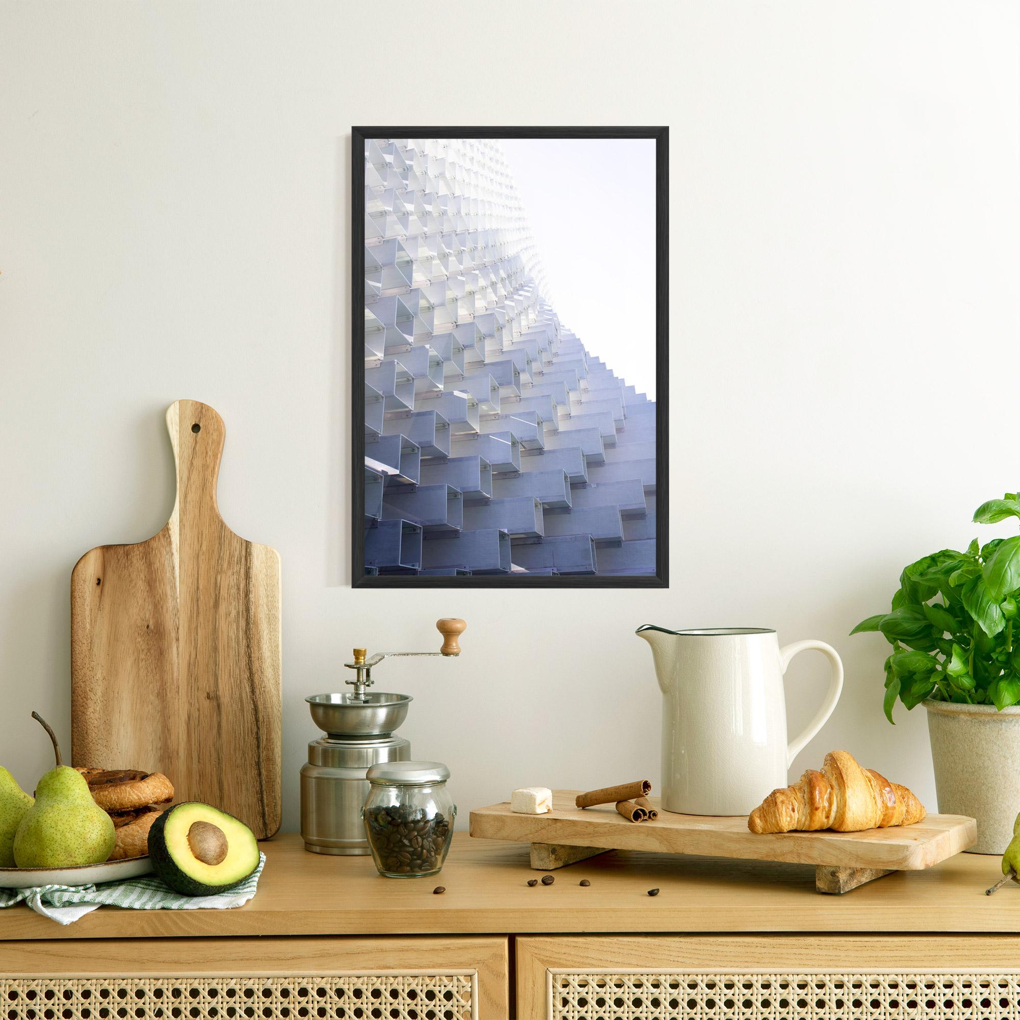 Рамкиран постер 3d White Square mockup 8