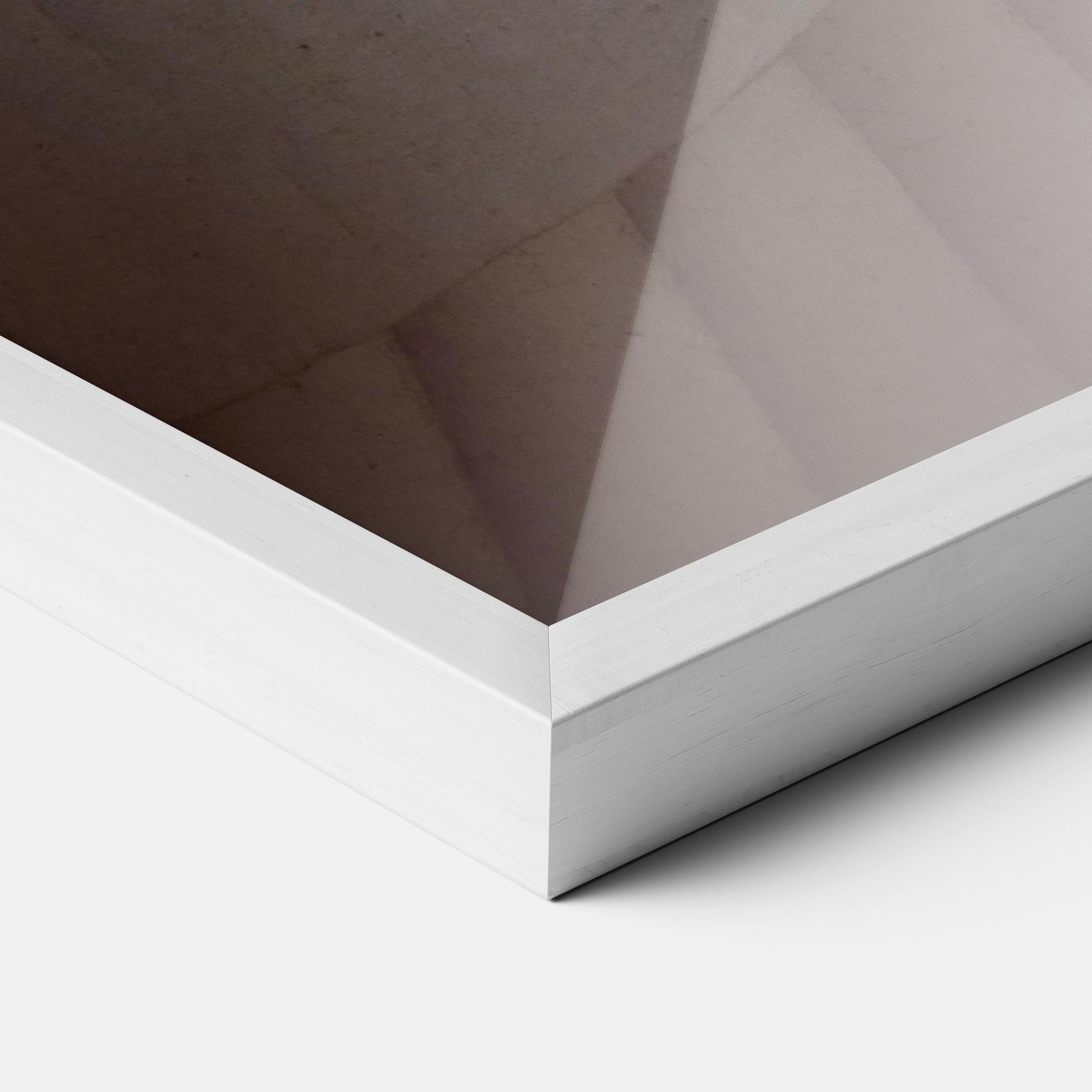 Рамкиран постер Spiral Cream Stairs mockup 3