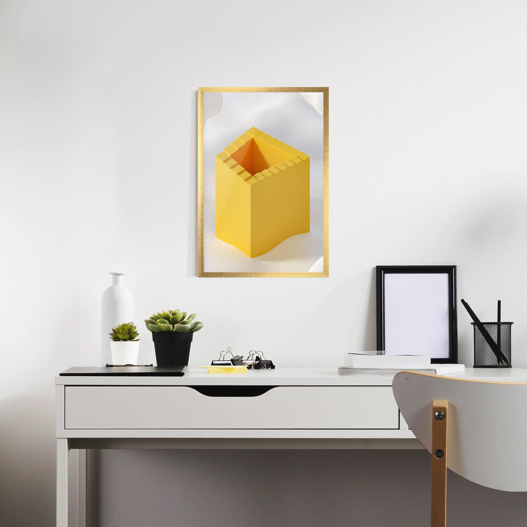 Yellow Shape mockup 7