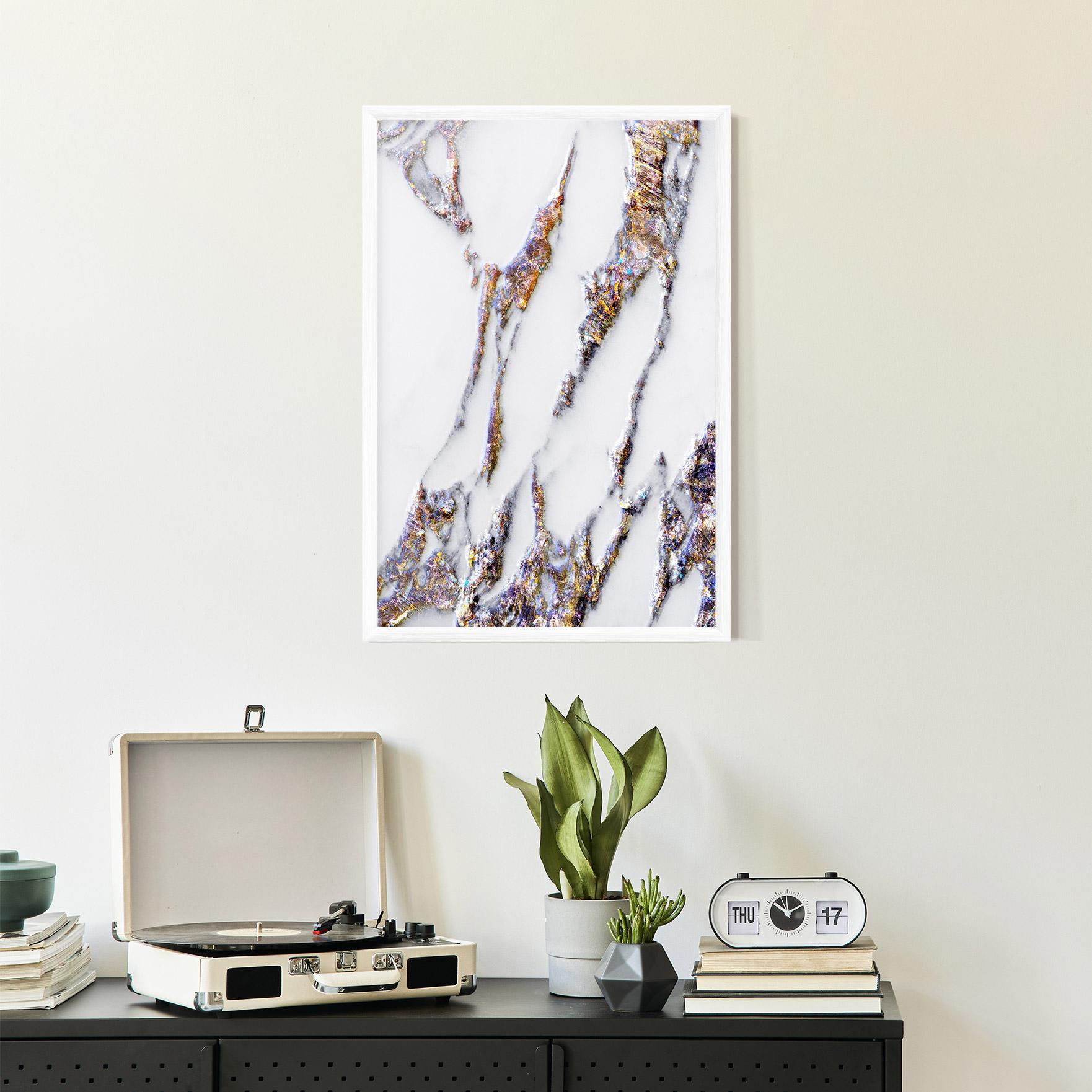 Рамкиран постер Beautiful Color Marble mockup 2