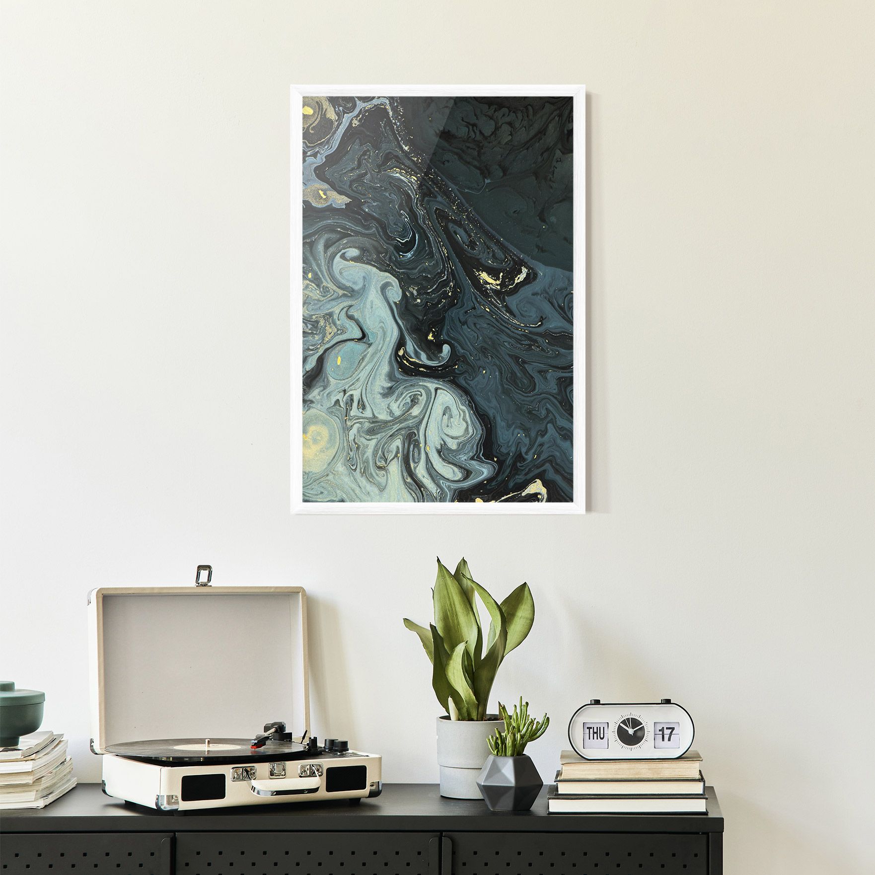 Dark Green Painting mockup 2