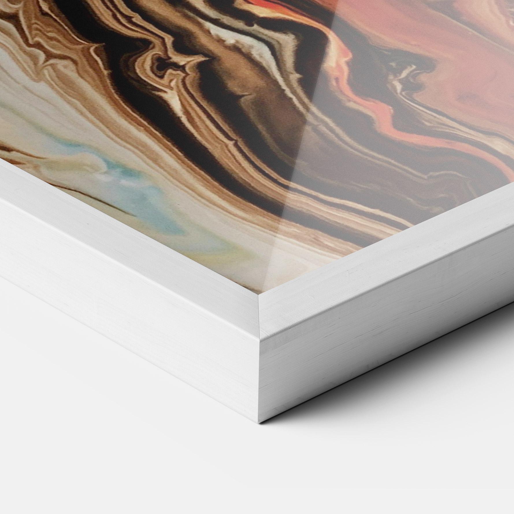 Рамкиран постер Abstract Waterfall mockup 3