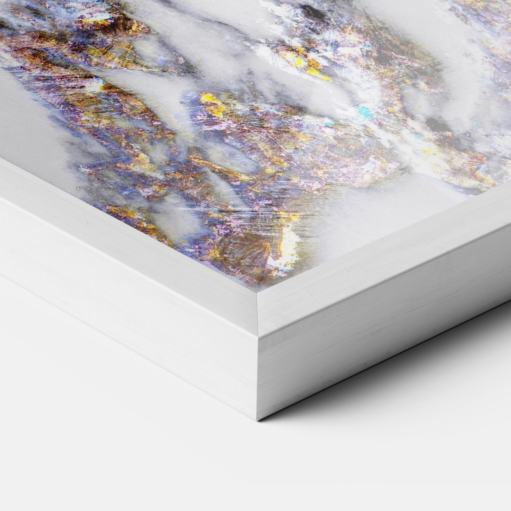 Рамкиран постер Beautiful Color Marble mockup 3