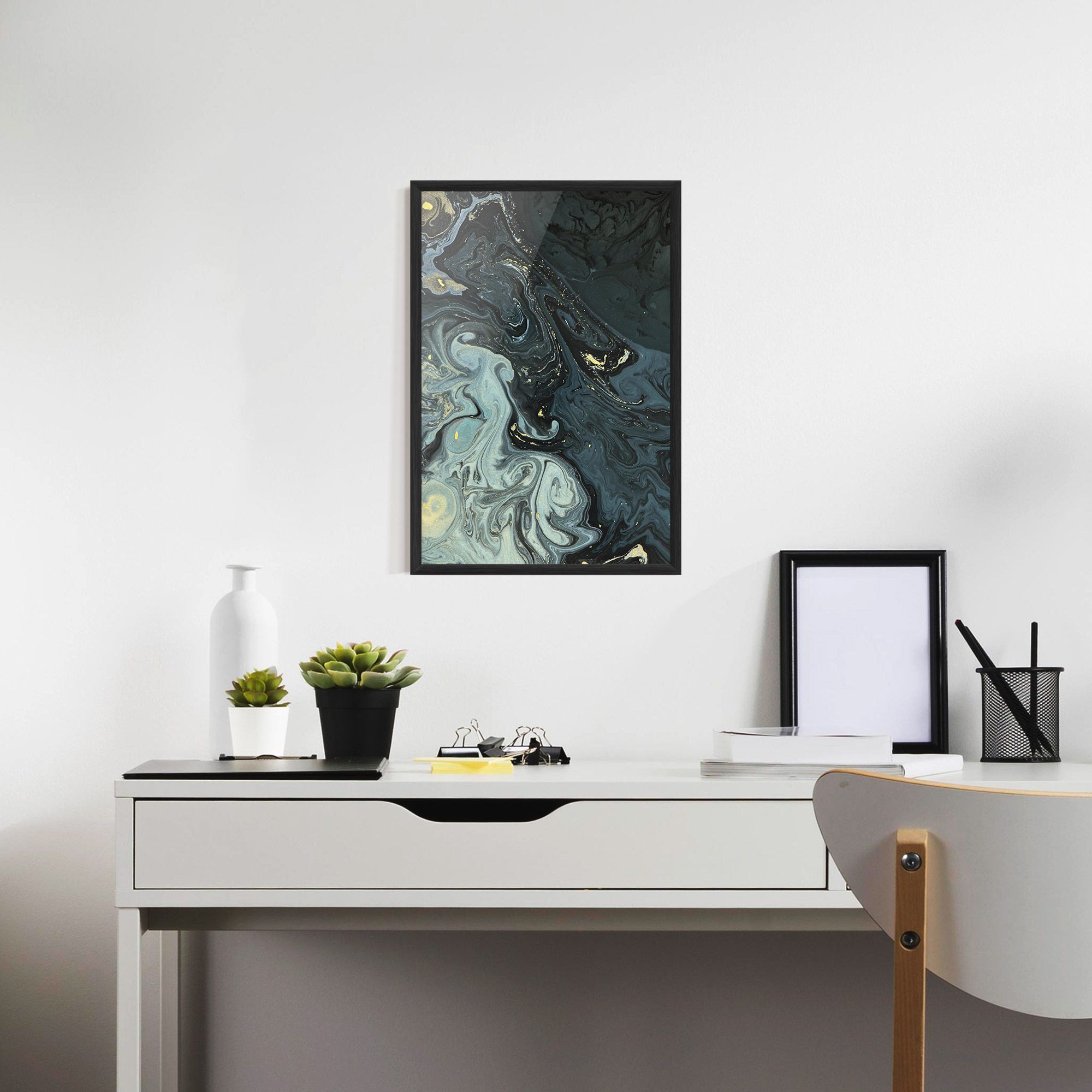 Dark Green Painting mockup 7