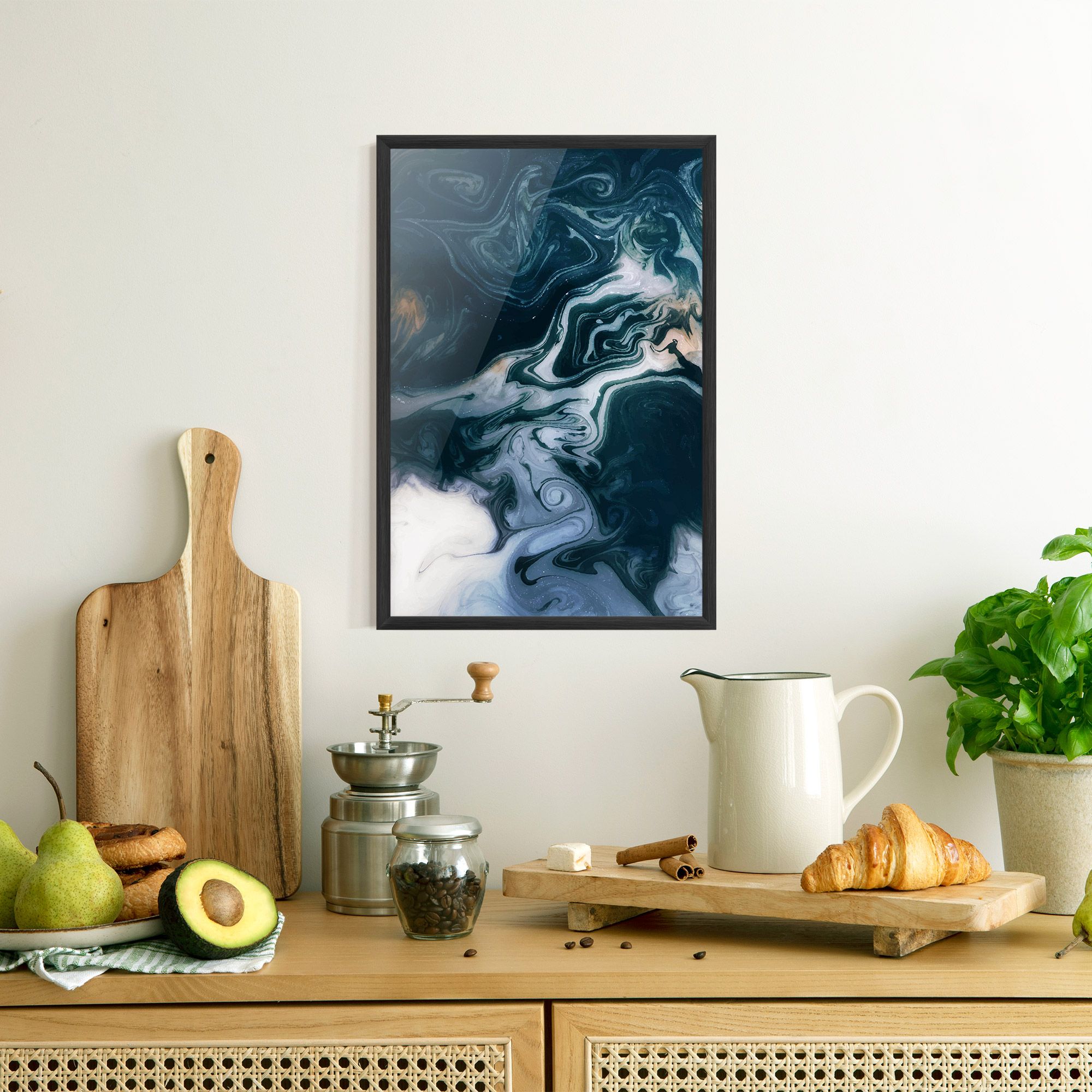 Dark Blue With White mockup 8