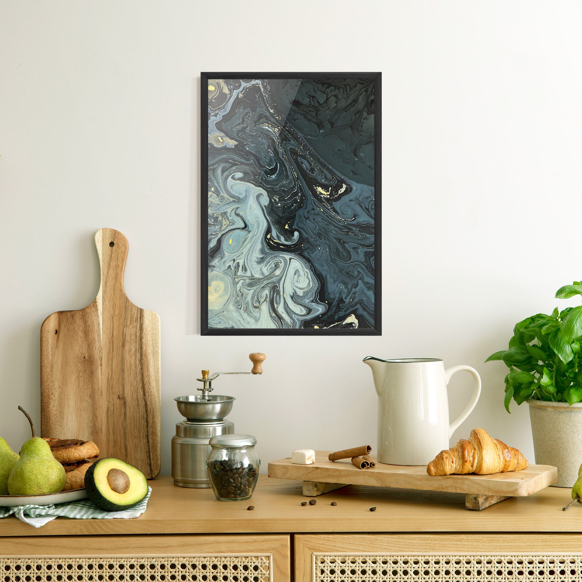 Dark Green Painting mockup 8