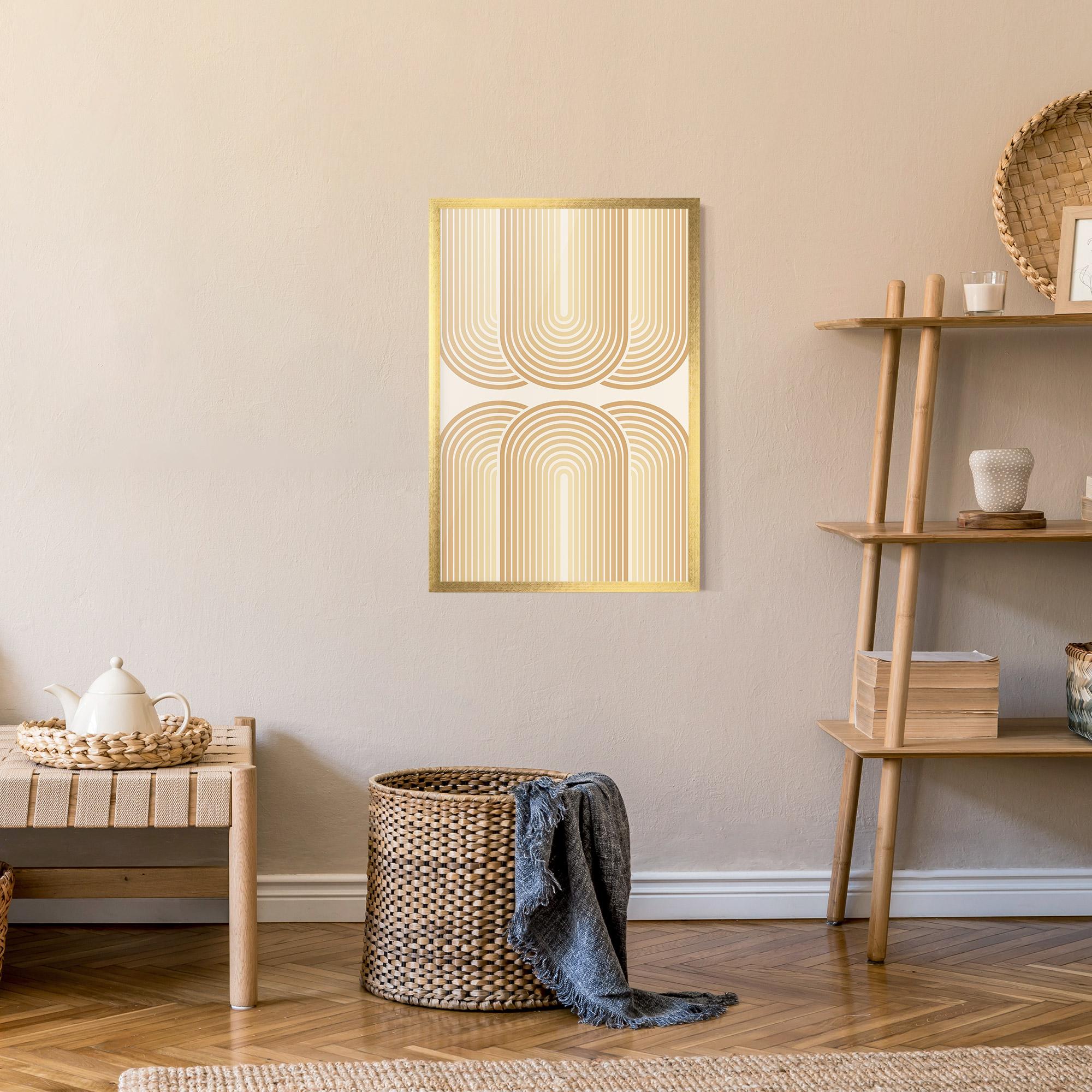 Рамкиран постер Arch Poster mockup 9