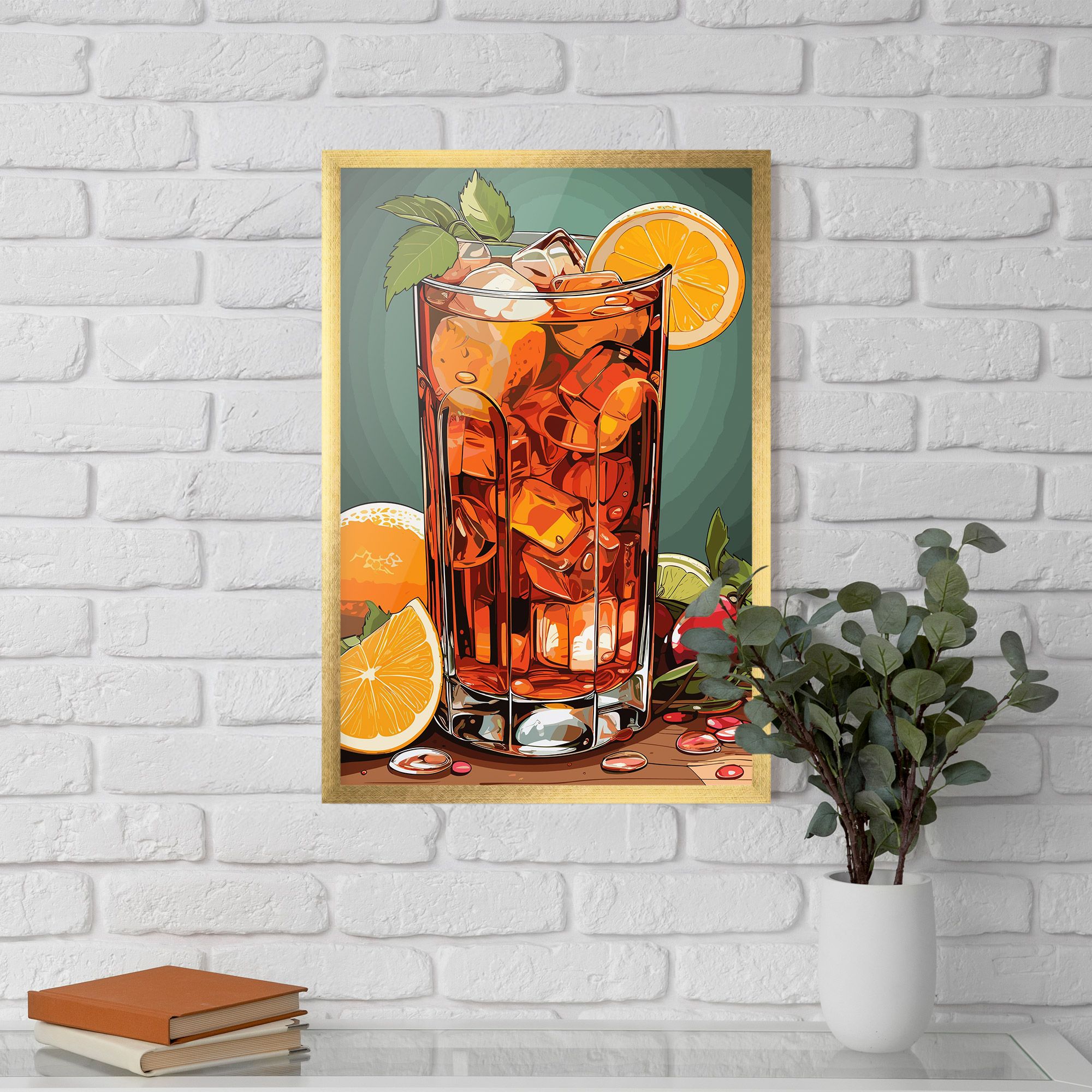 Brown Cocktail mockup 5