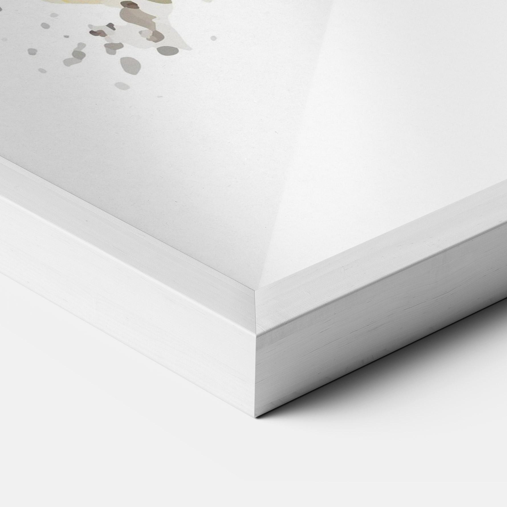 Рамкиран постер Coffee Liquid mockup 3