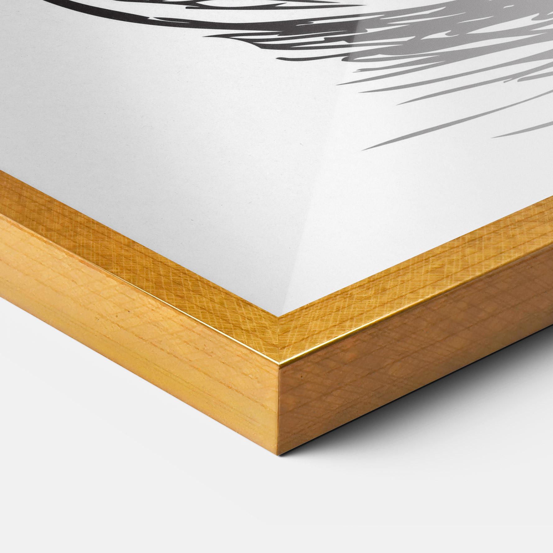 Рамкиран постер Coffee Serving mockup 3