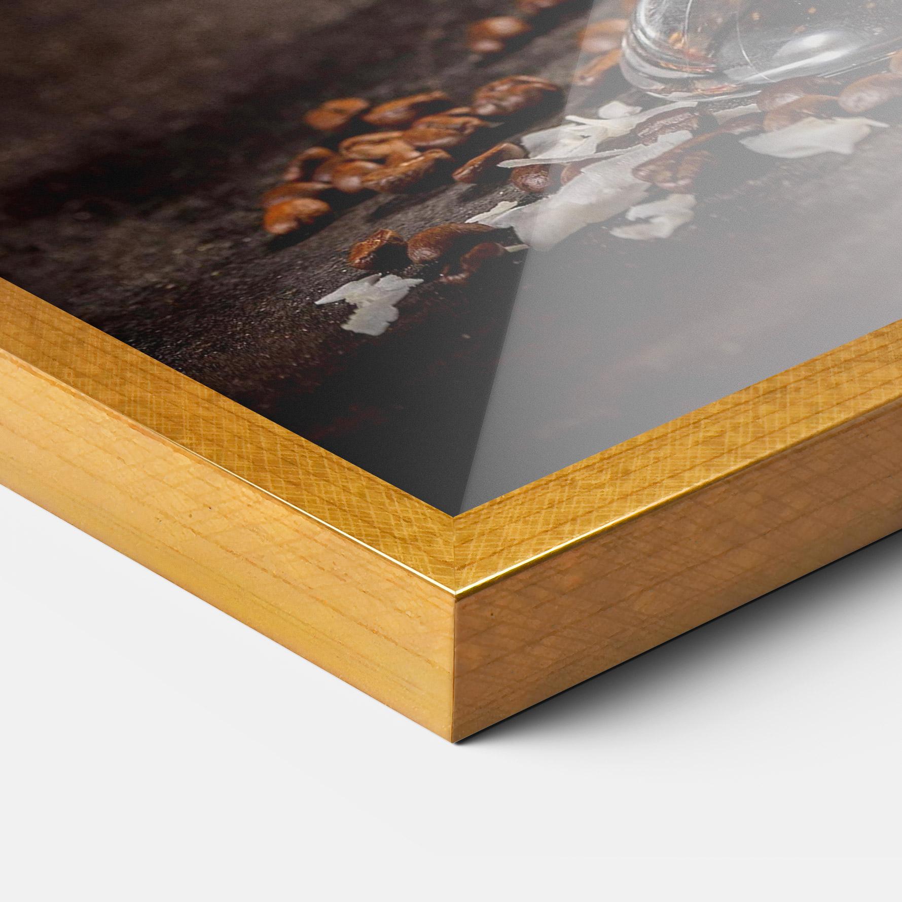 Рамкиран постер Tasty Coconut Coffee mockup 3